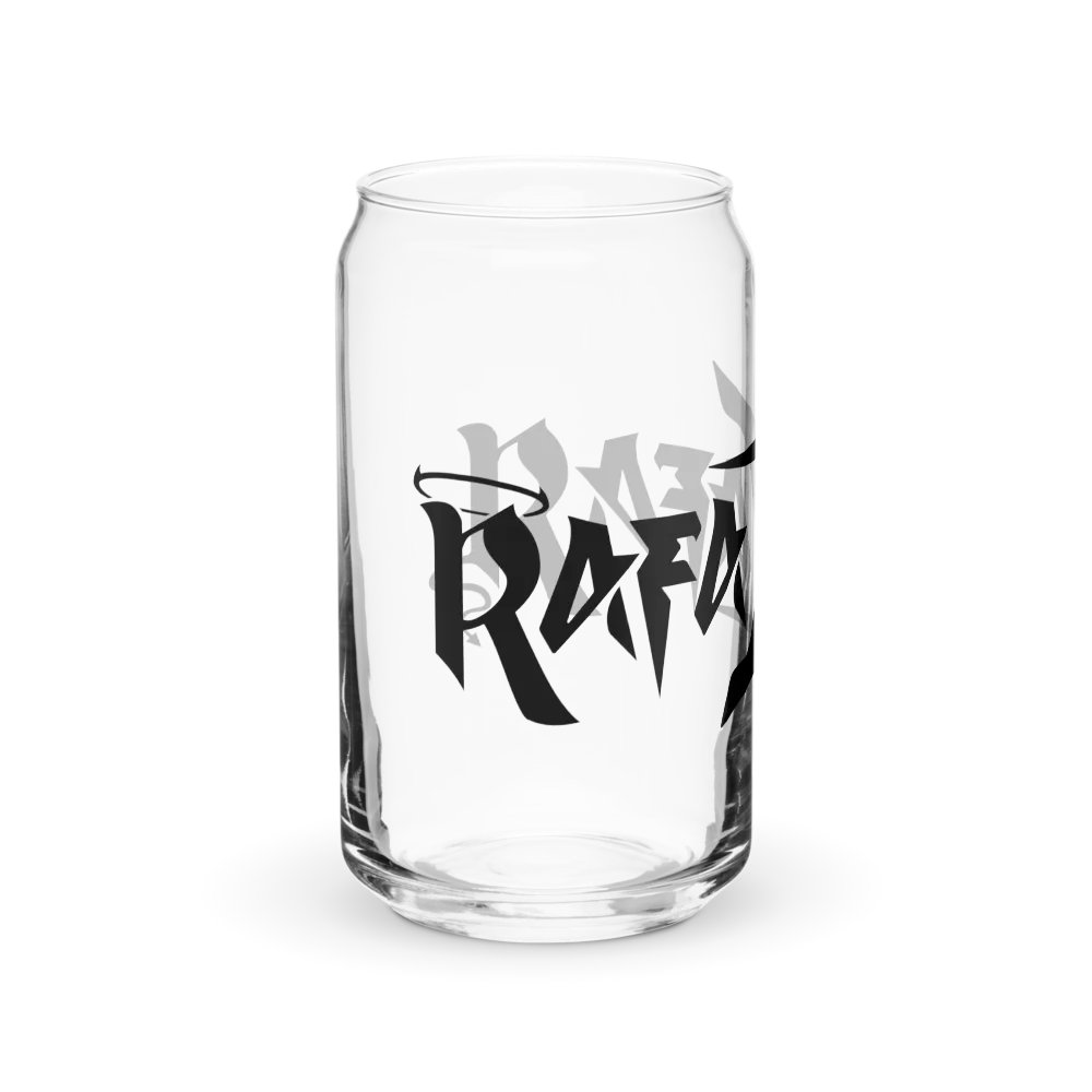 RafaZafar Logotext Can Glass (black) product image (10)