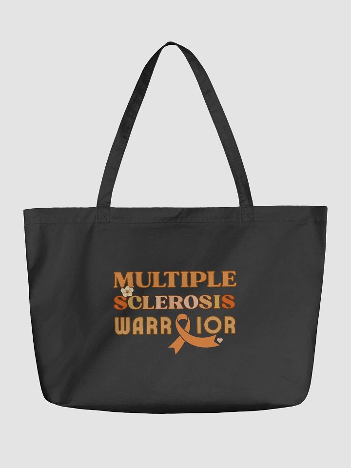 Multiple Sclerosis Warrior, Awareness Eco Tote Bag product image (2)