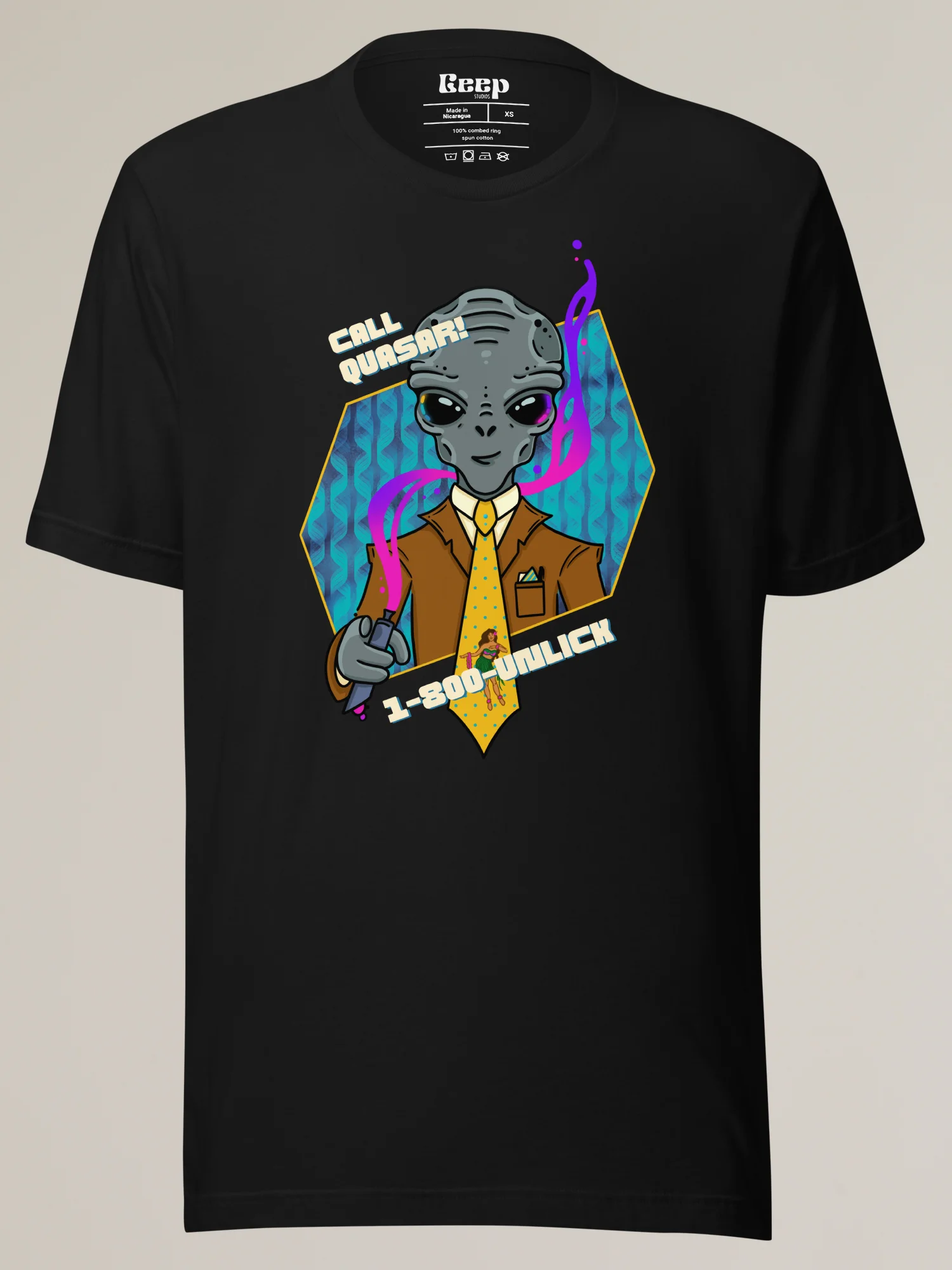 Quasar Shirt (1-800-UNLICK) product image (1)