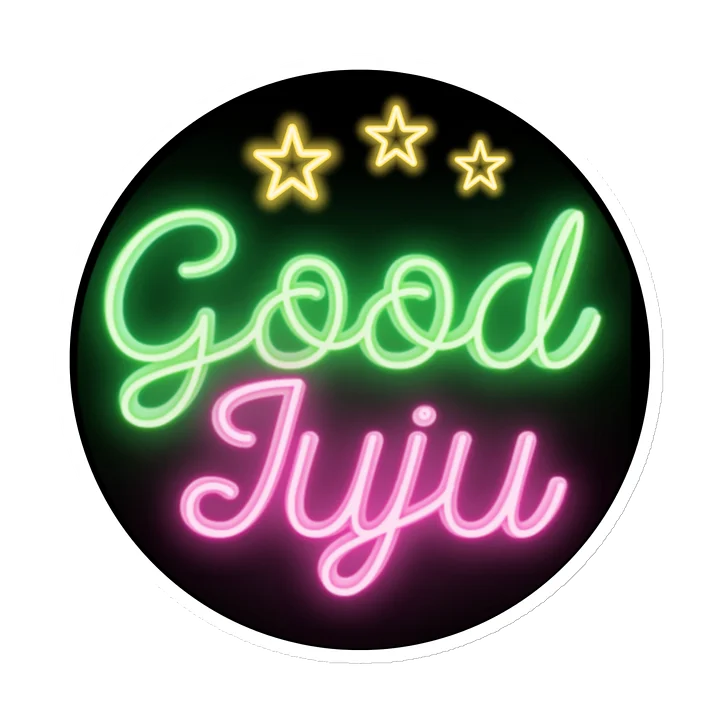 Neon Good Juju Magnet product image (1)