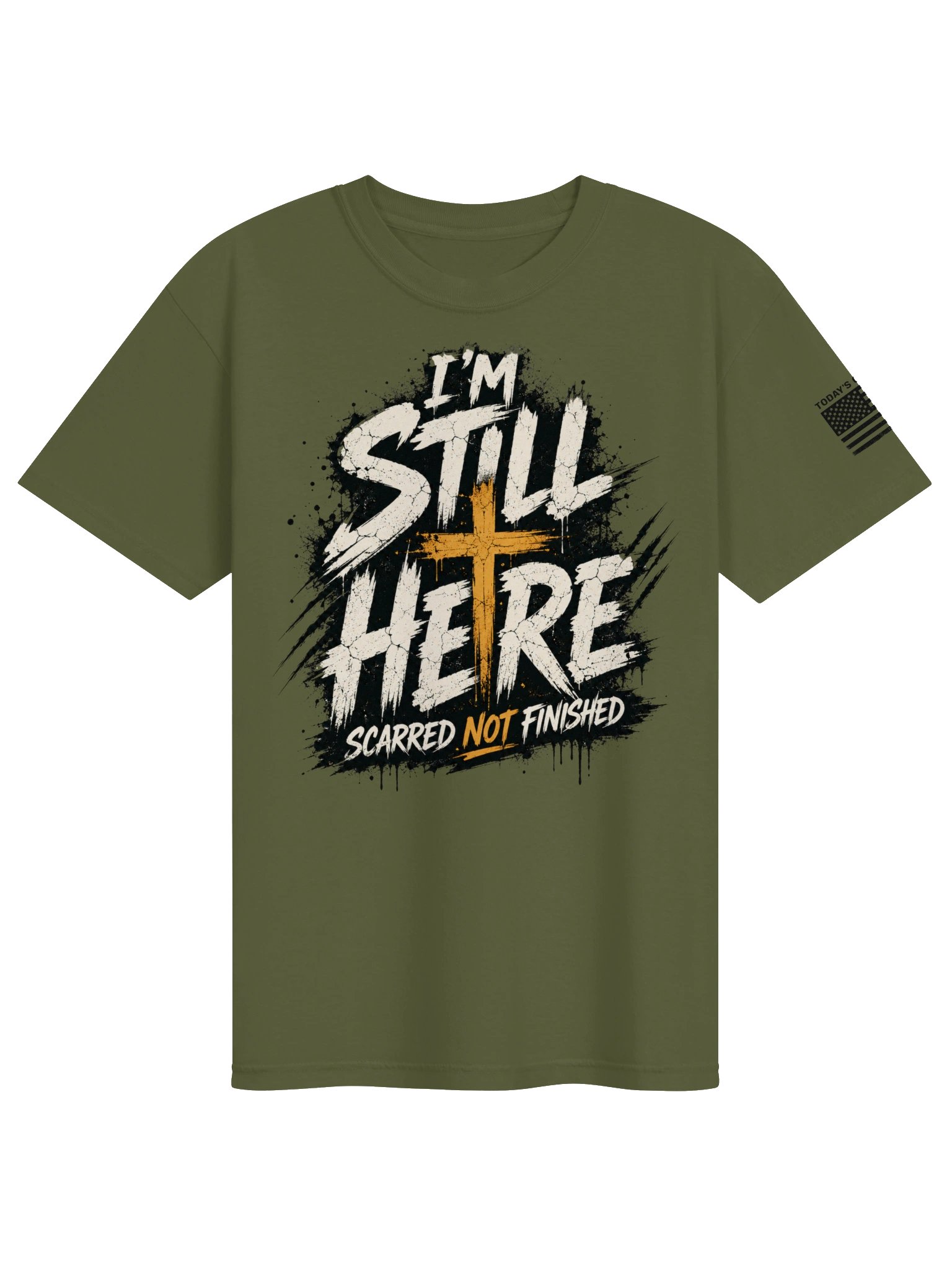 Scarred Not Finished Tee product image (1)