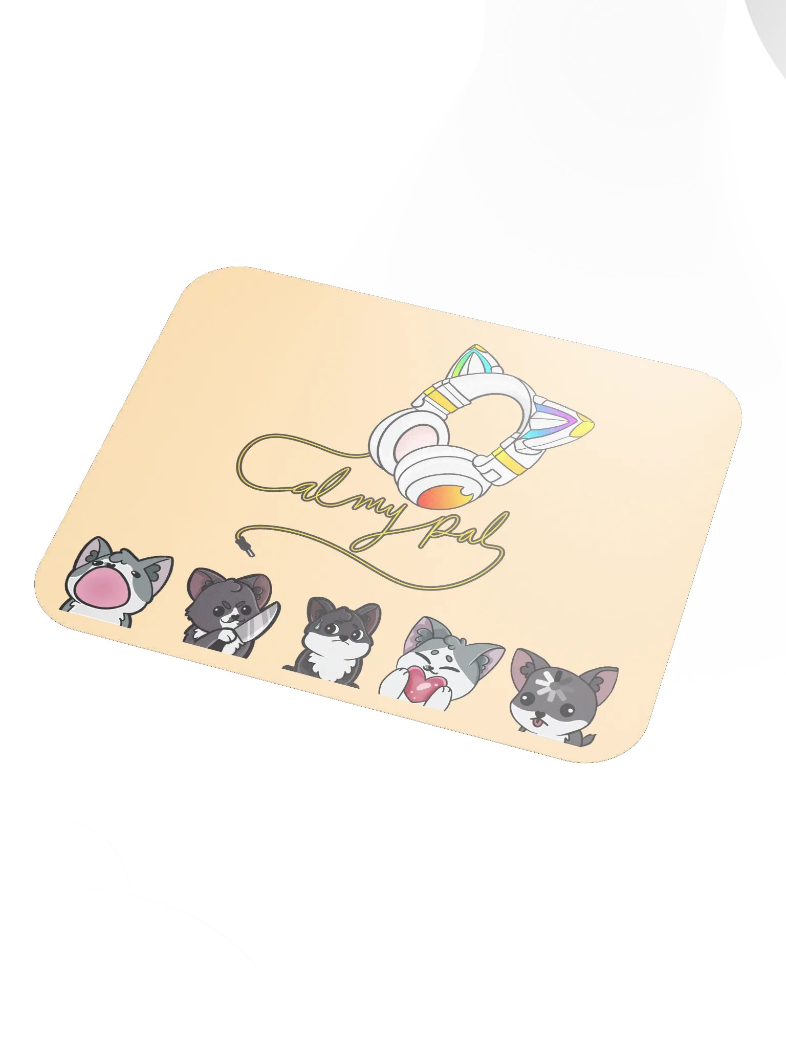 Logo & Kitties Mouse Pad product image (3)