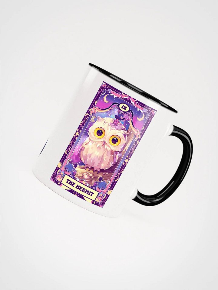 Cosmic Tarot The Hermit Owl Ceramic Mug product image (2)