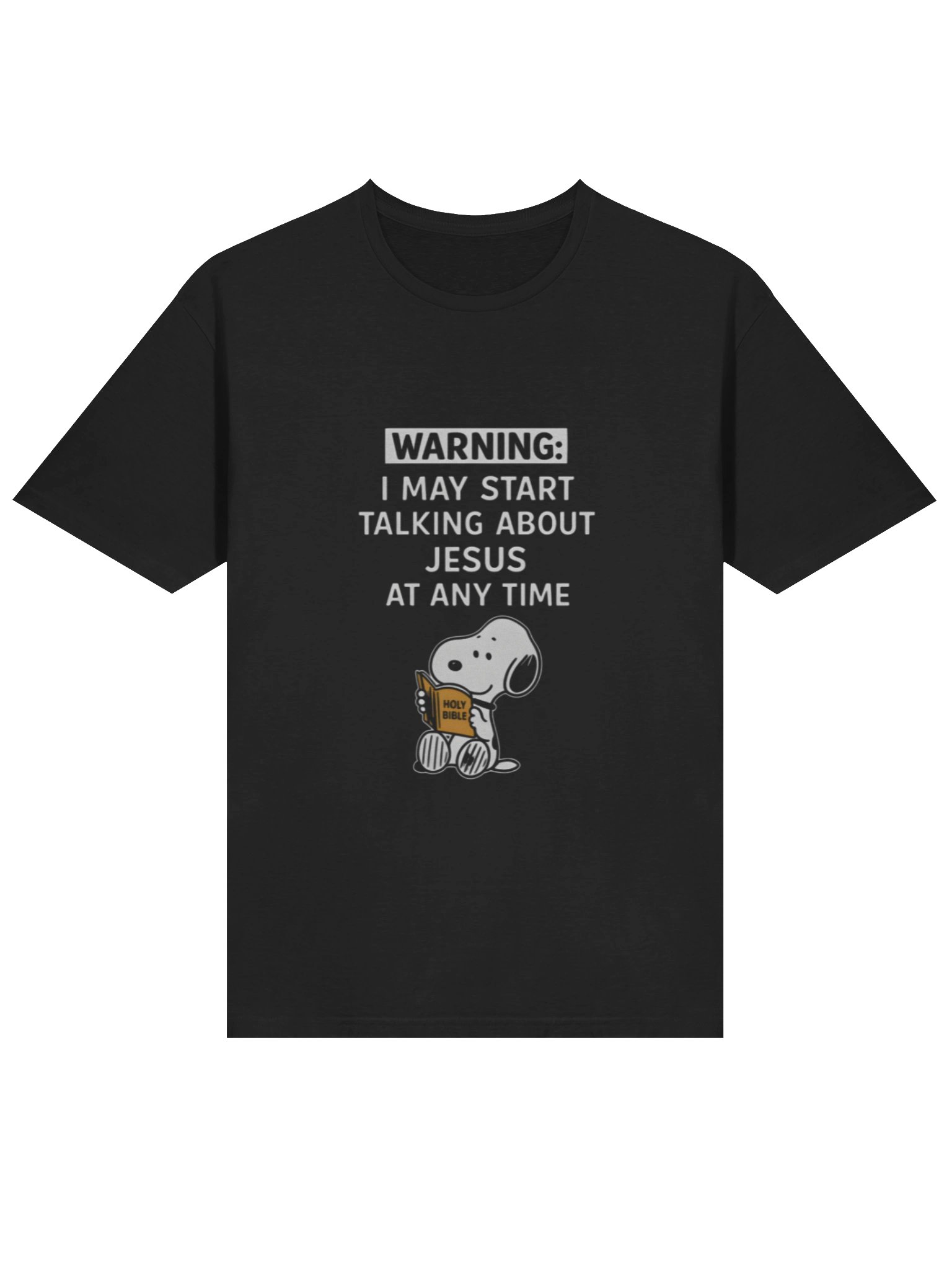 I May Start Talking About Jesus At Any Time Snoopy Shirt product image (2)