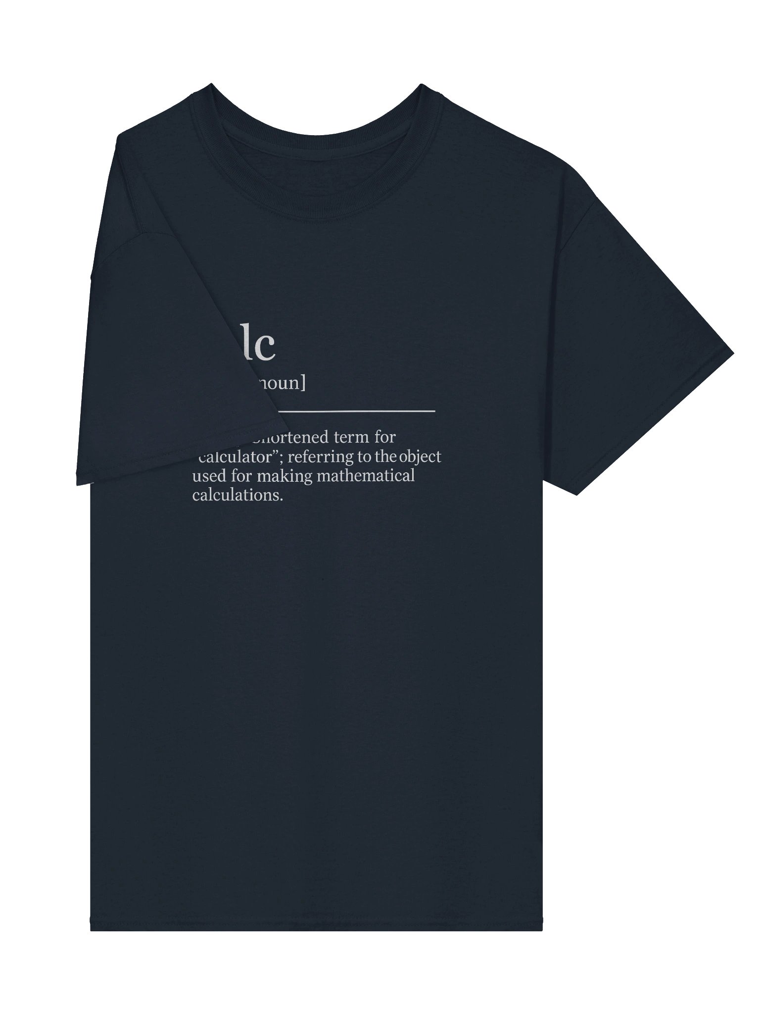 Calc is Short for... Women's Tee product image (16)