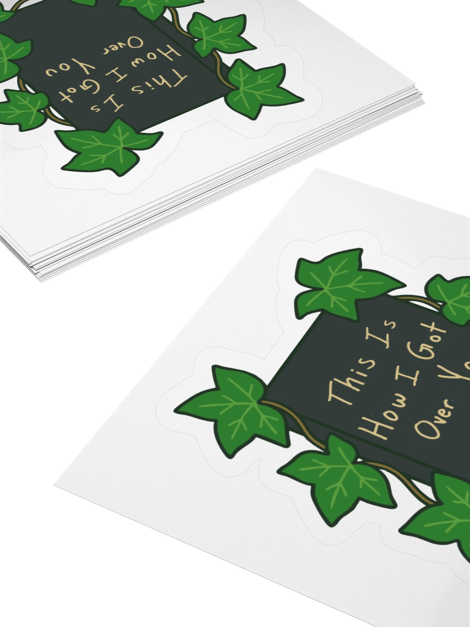 This Is How I Got Over You Cover Sticker product image (11)