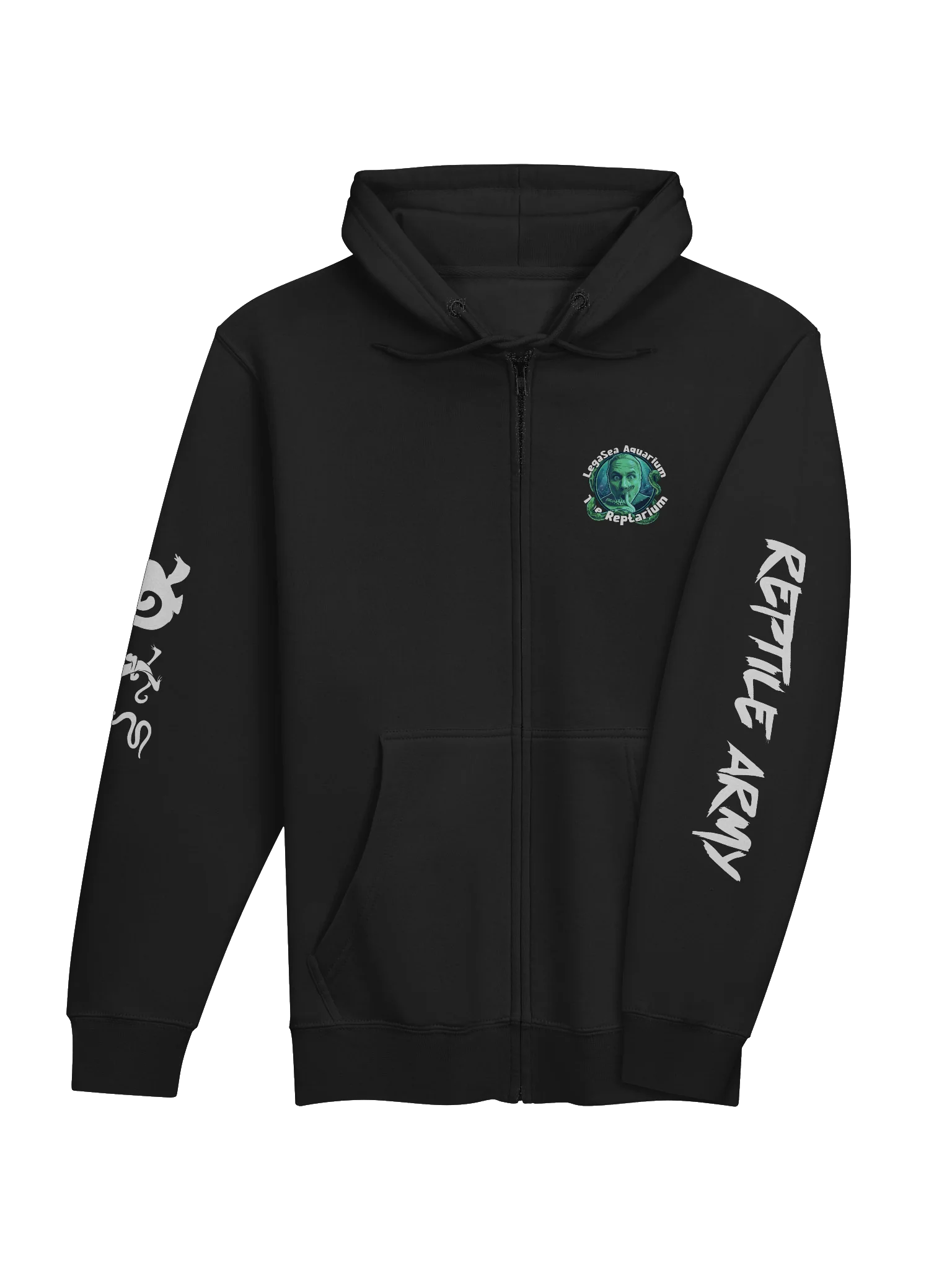 Brian Barczyk LegaSea x The Reptarium Zip Hoodie product image (4)