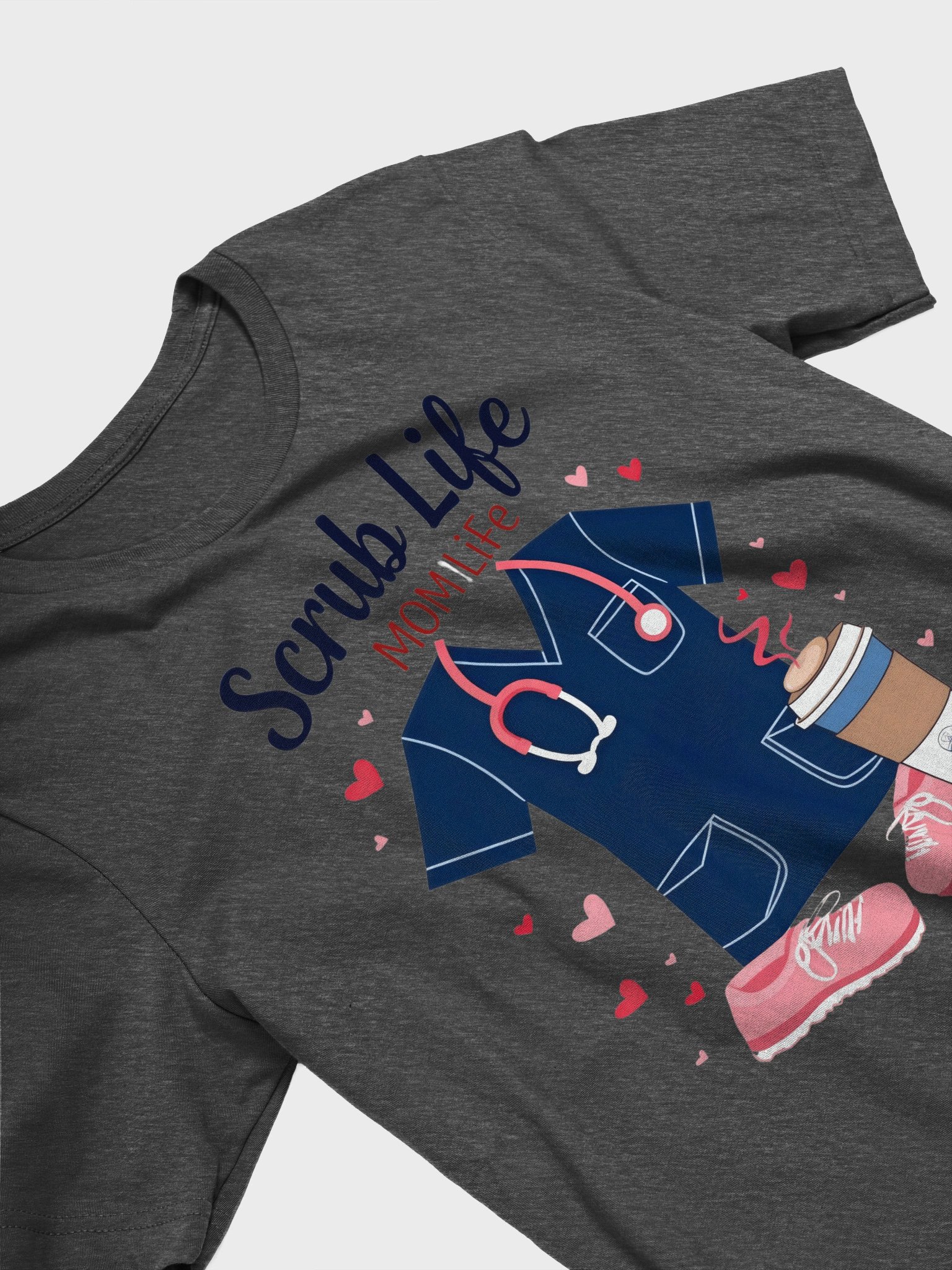 Scrub Life Mom Life T-Shirt product image (15)
