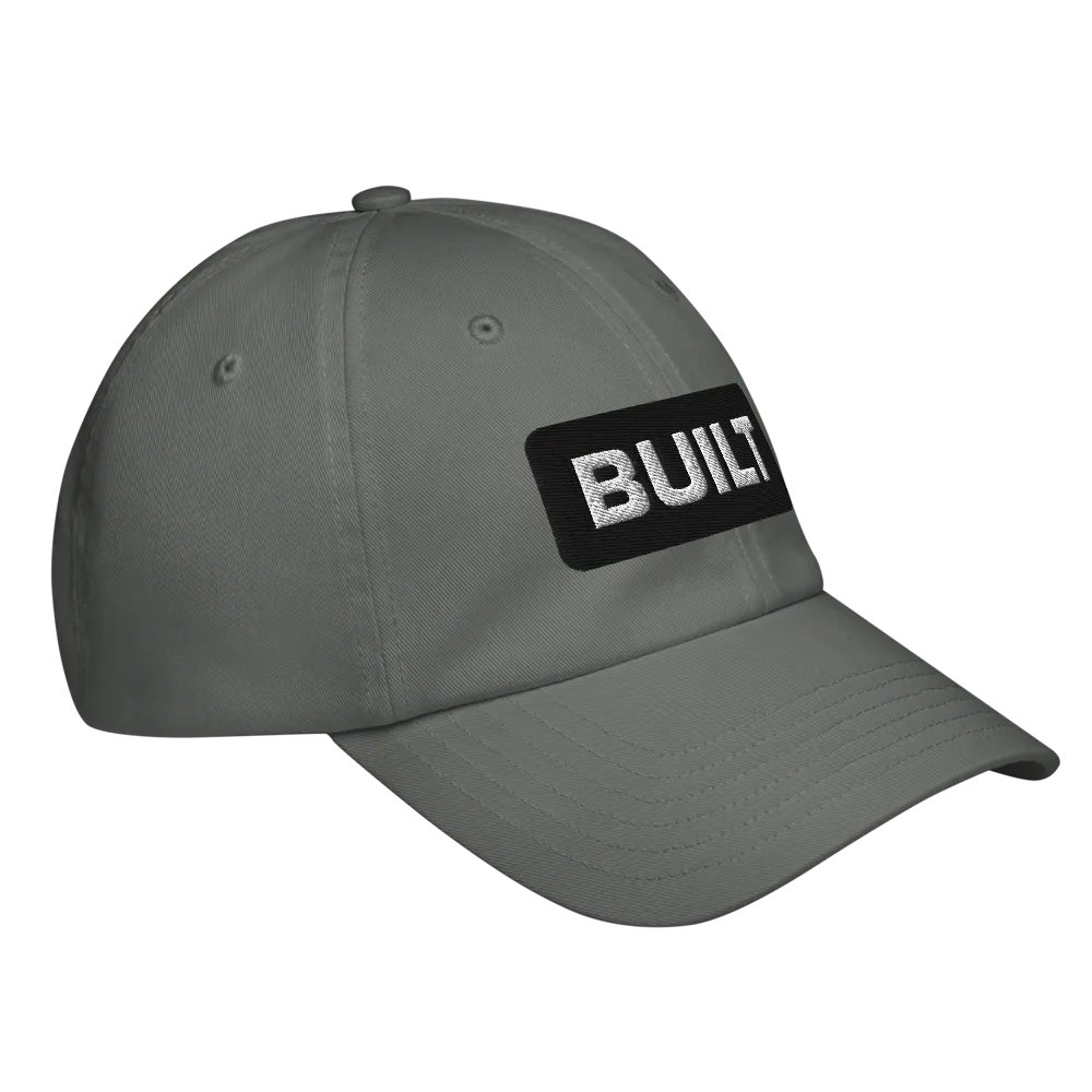 Grey Built Baseball Hat product image (3)