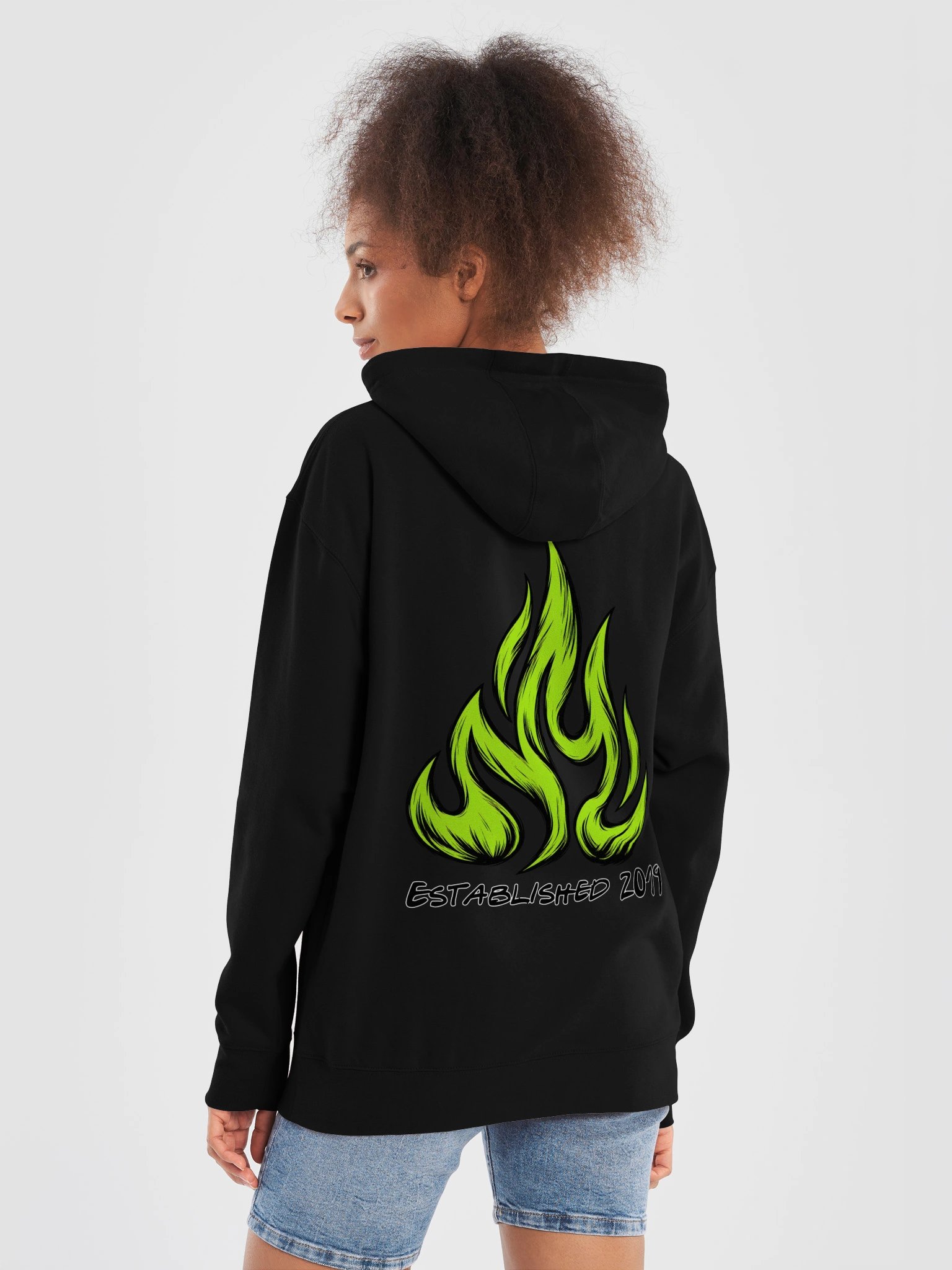 ReWyld Outdoors Textured Flame Premium Hoodie product image (29)