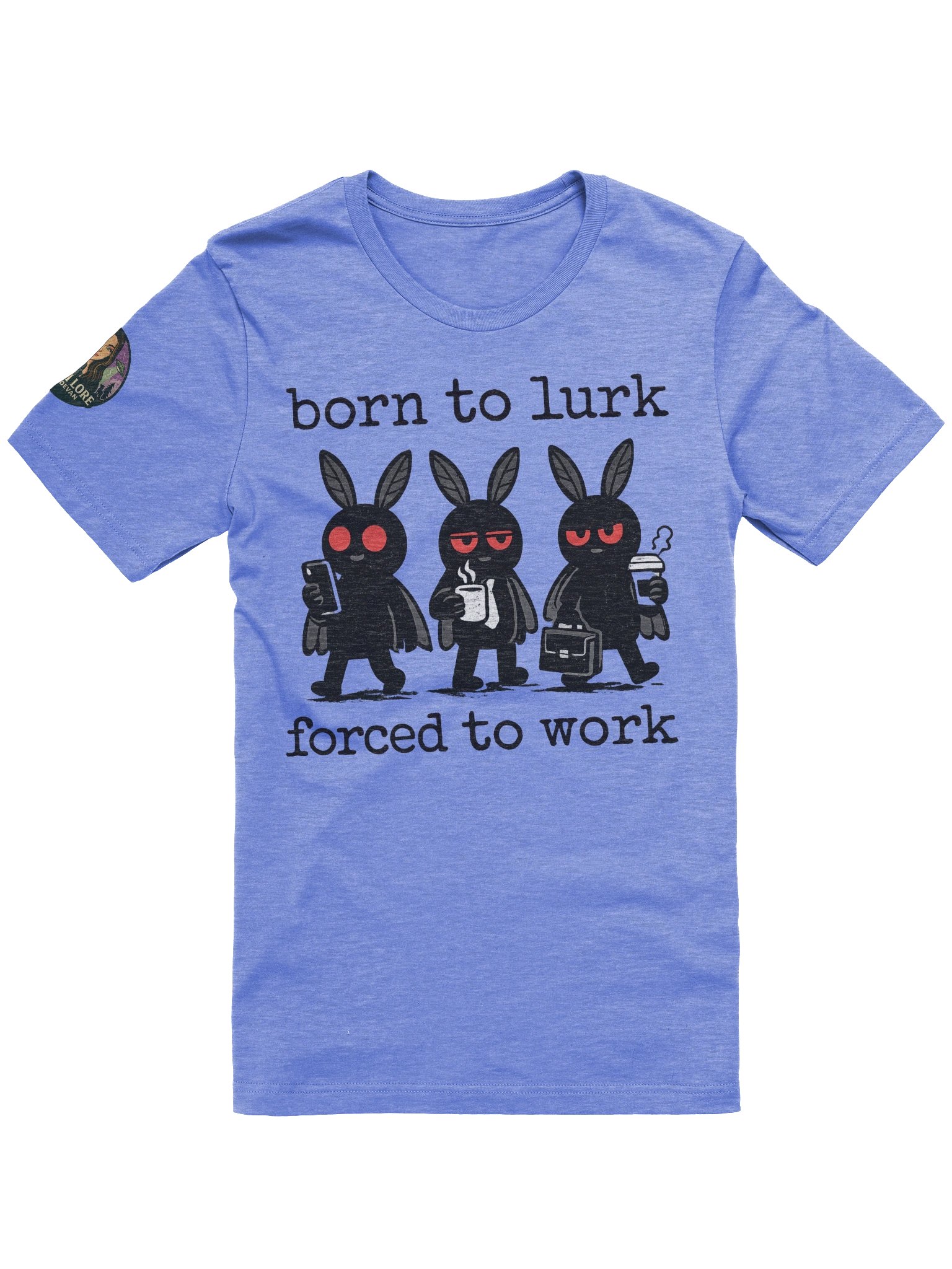 MOTHMAN BORN TO LURK SUPER SOFT T-SHIRT product image (13)