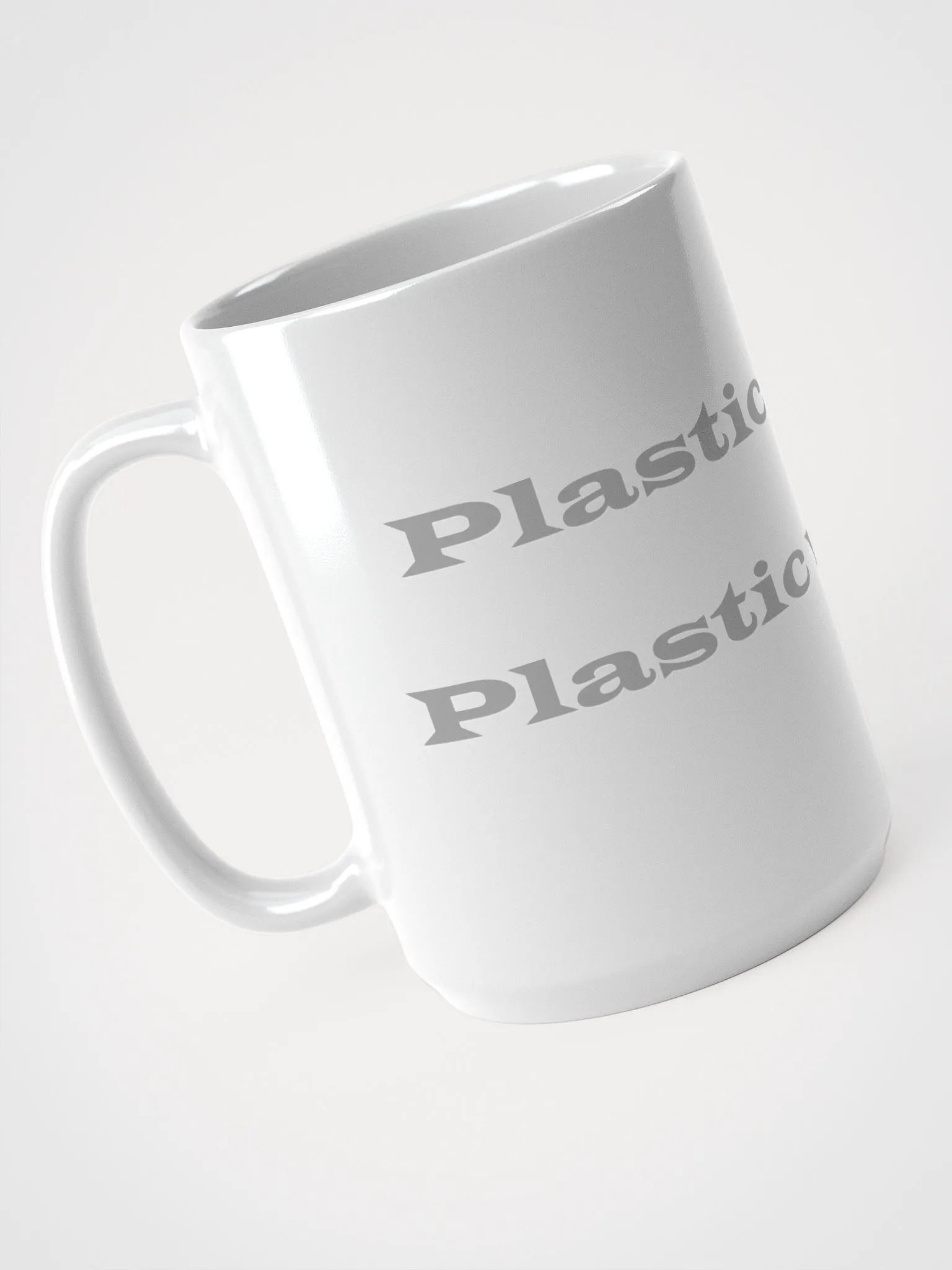 Plastic within Plastic without Emblem Mug product image (3)