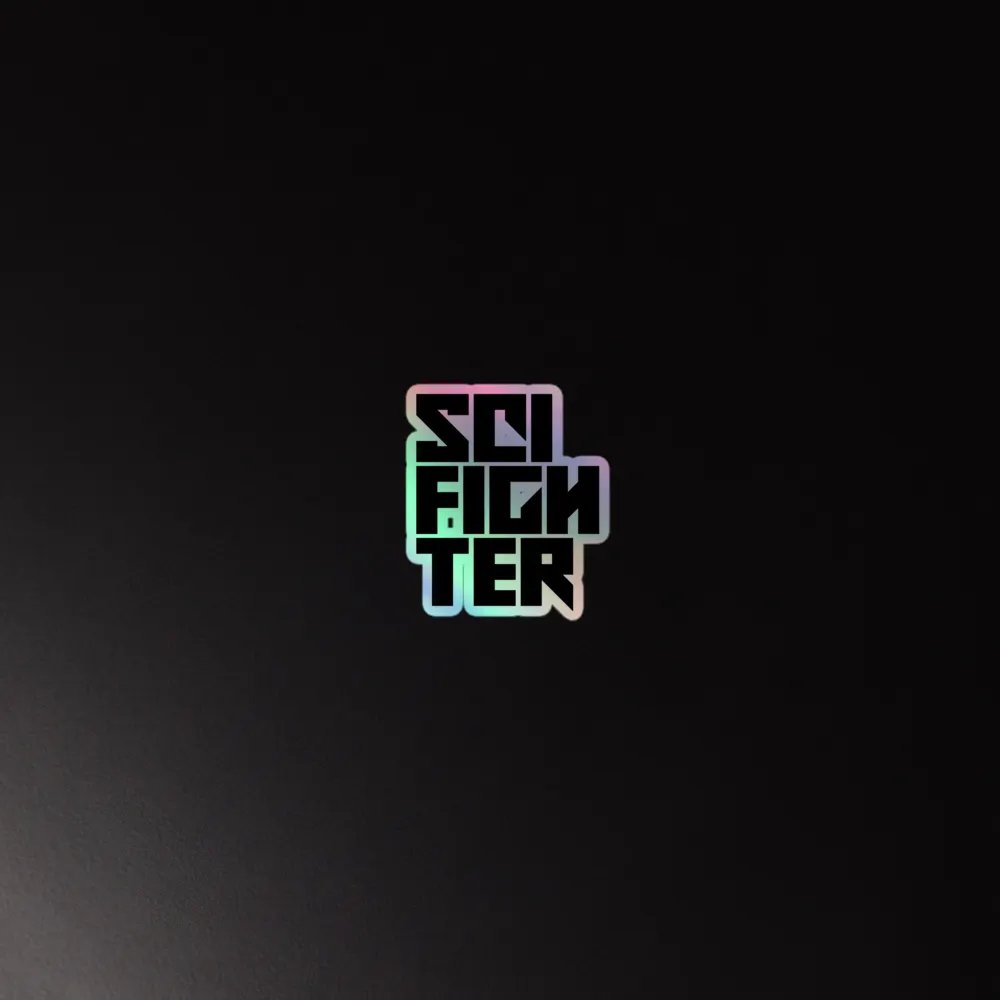 SCIFIGHTER STACKED STICKER product image (4)