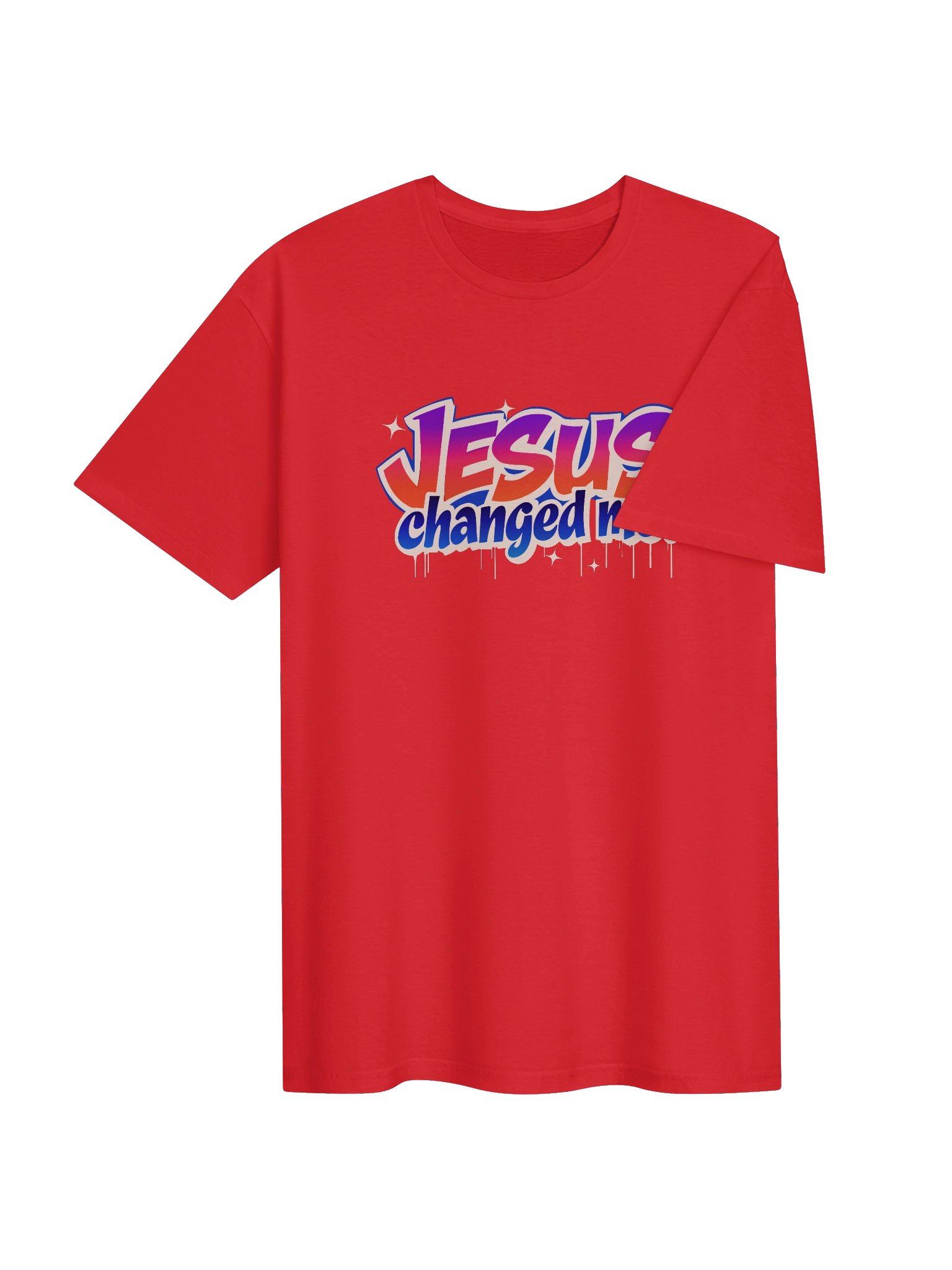 Jesus Changed Me Streetwear T-shirt product image (6)