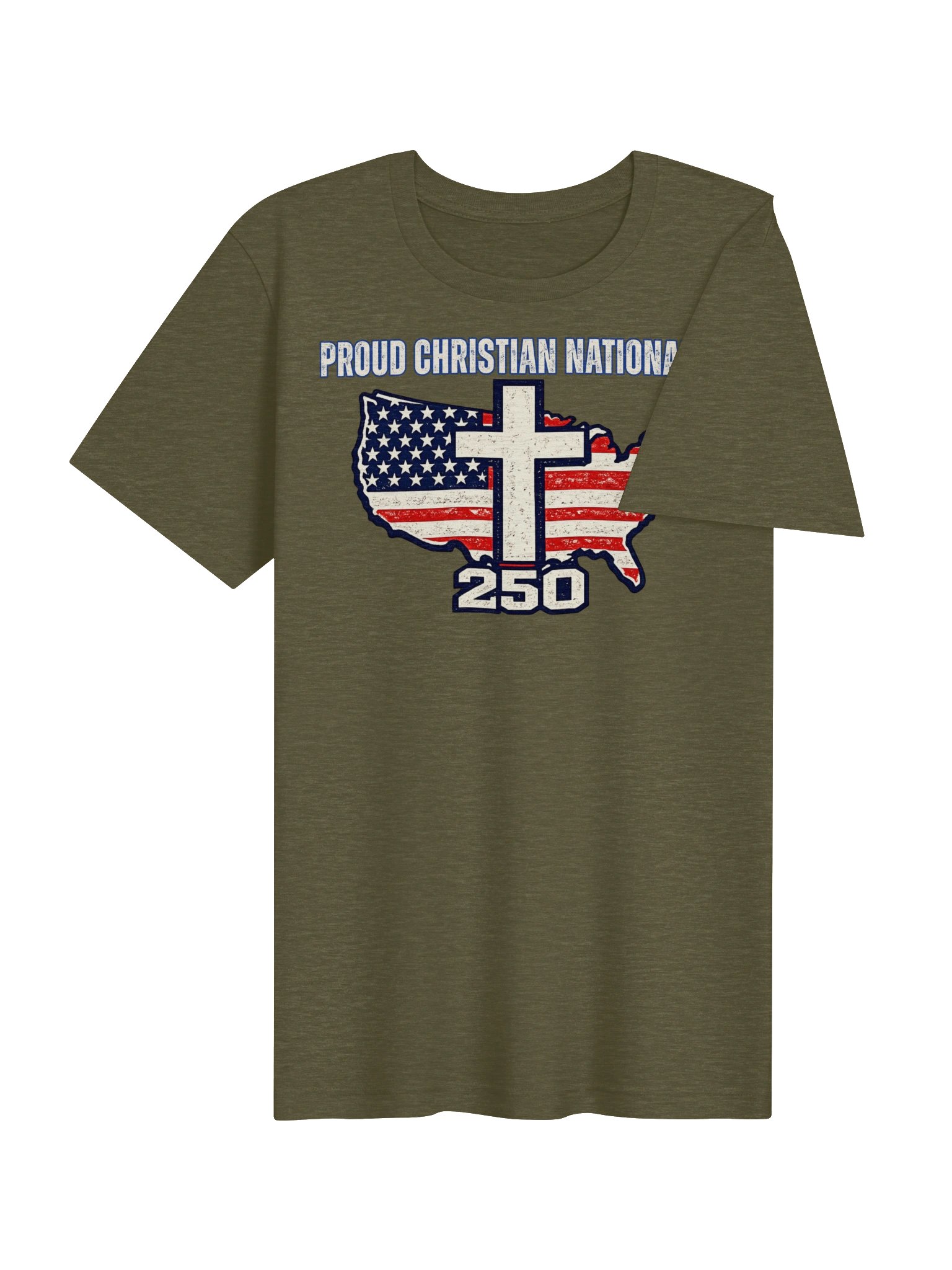 Proud Christian Nationalist - T-shirt product image (14)