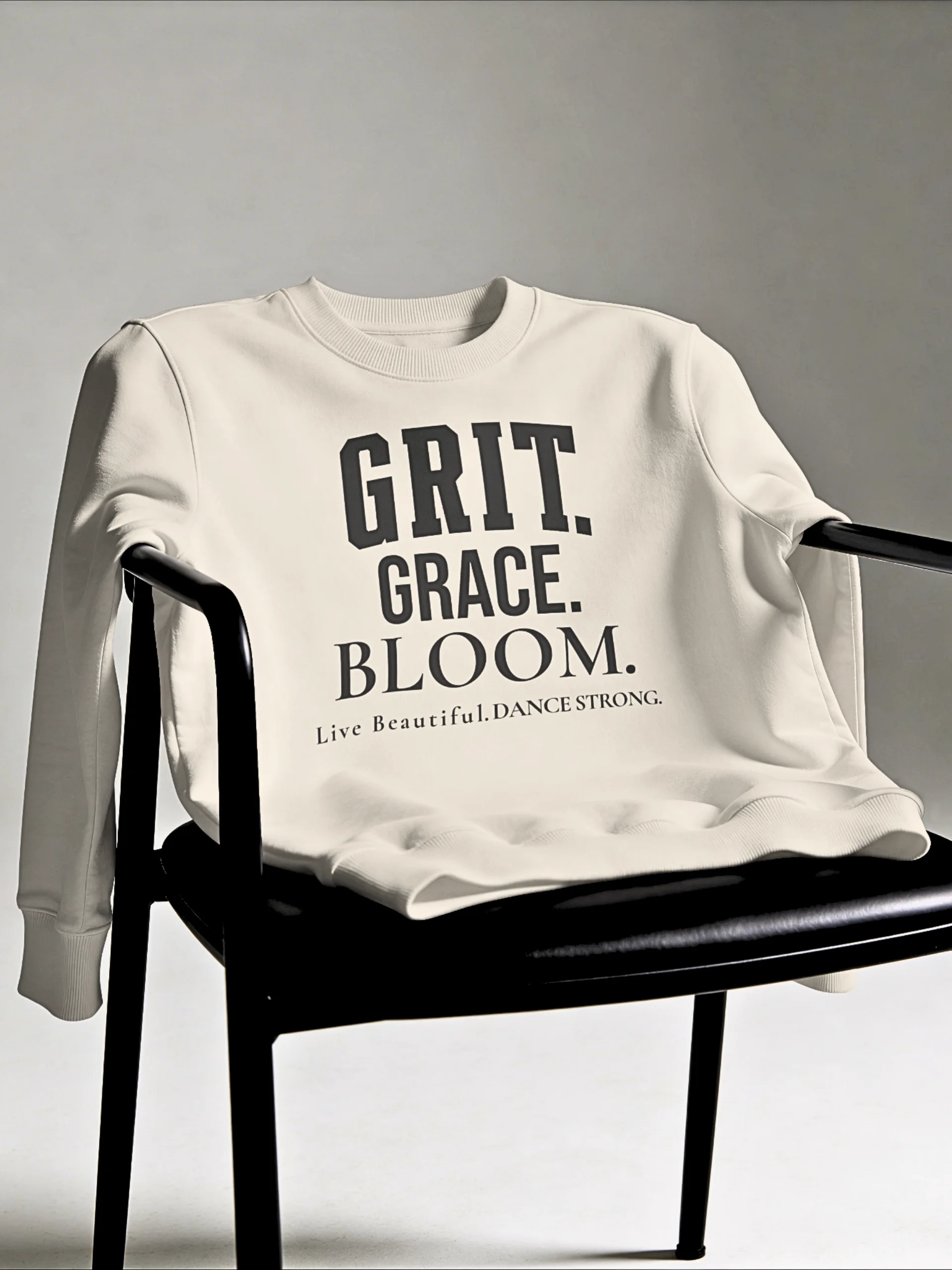 Grit. Grace. Bloom. Varsity Dance Sweatshirt product image (4)