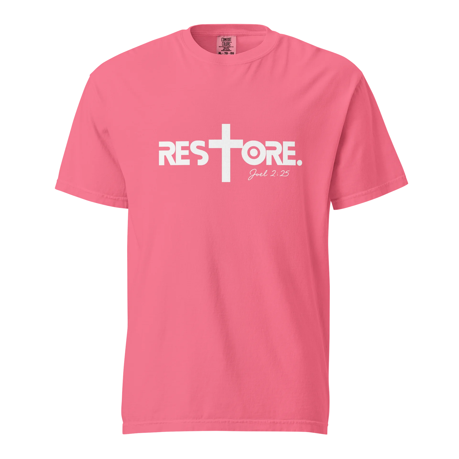 RESTORE™ Cross T-Shirt | Christian Faith Graphic Tee | Inspirational Streetwear product image (1)