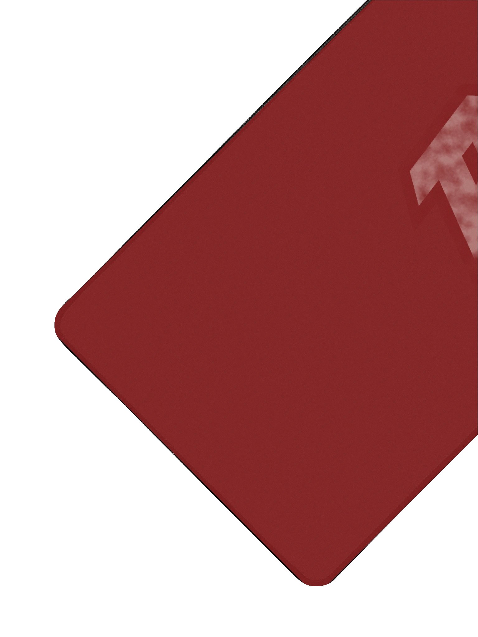 Mousepad Logo Bootpads Desgastado Deskmat Rojo product image (2)