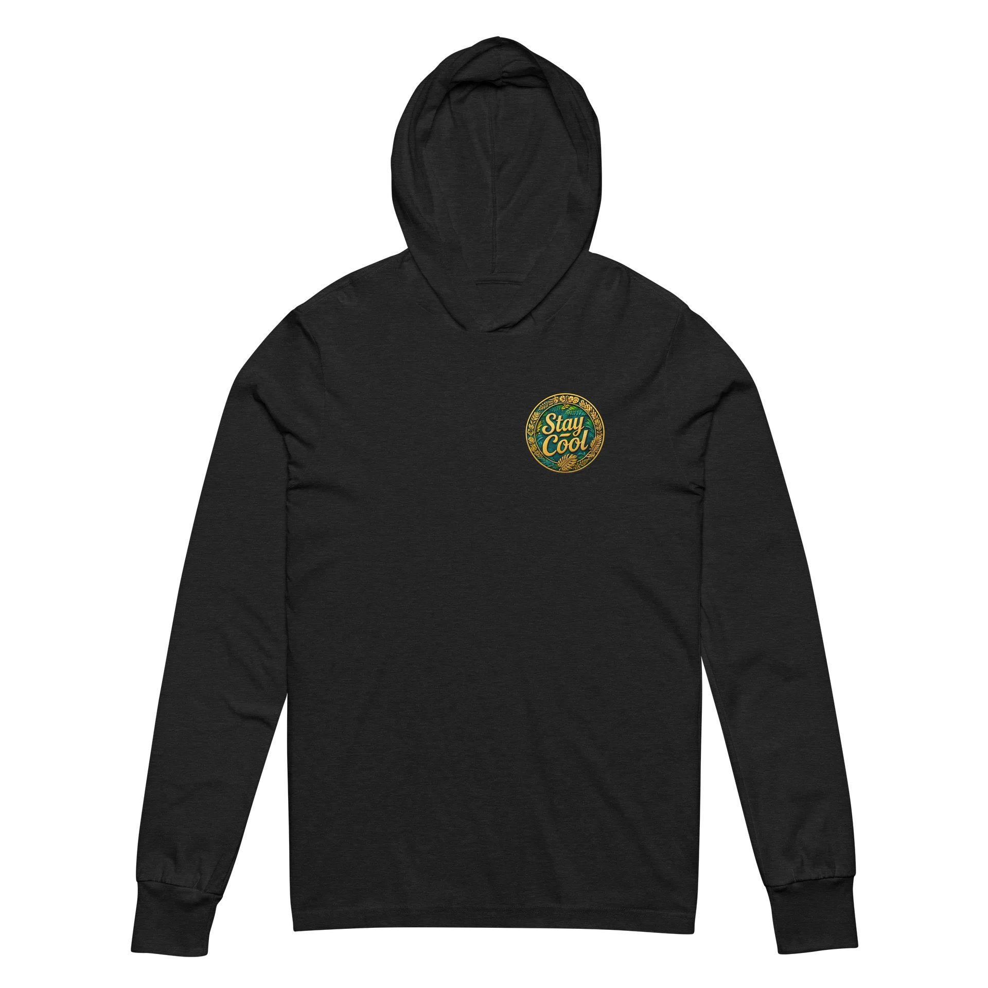Stay Cool Botanical Emblem Hoodie Tee product image (4)
