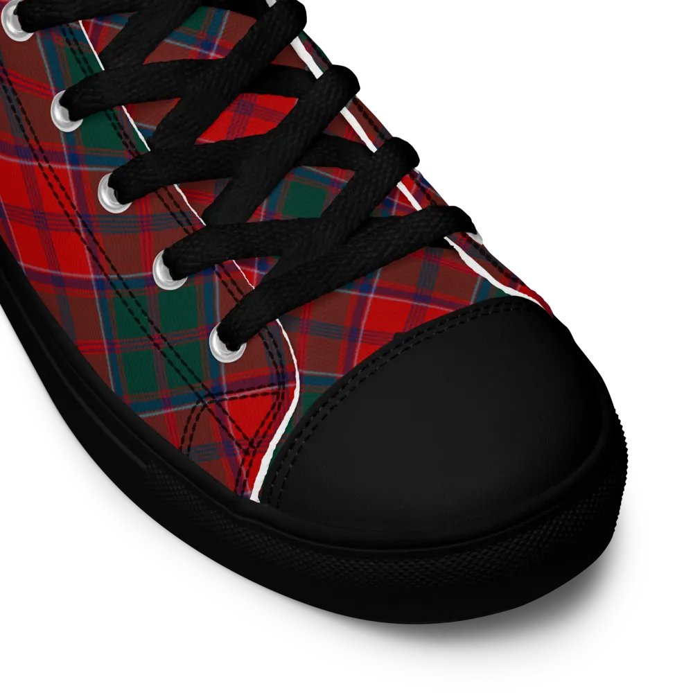Grant Tartan Men's High Top Shoes product image (11)