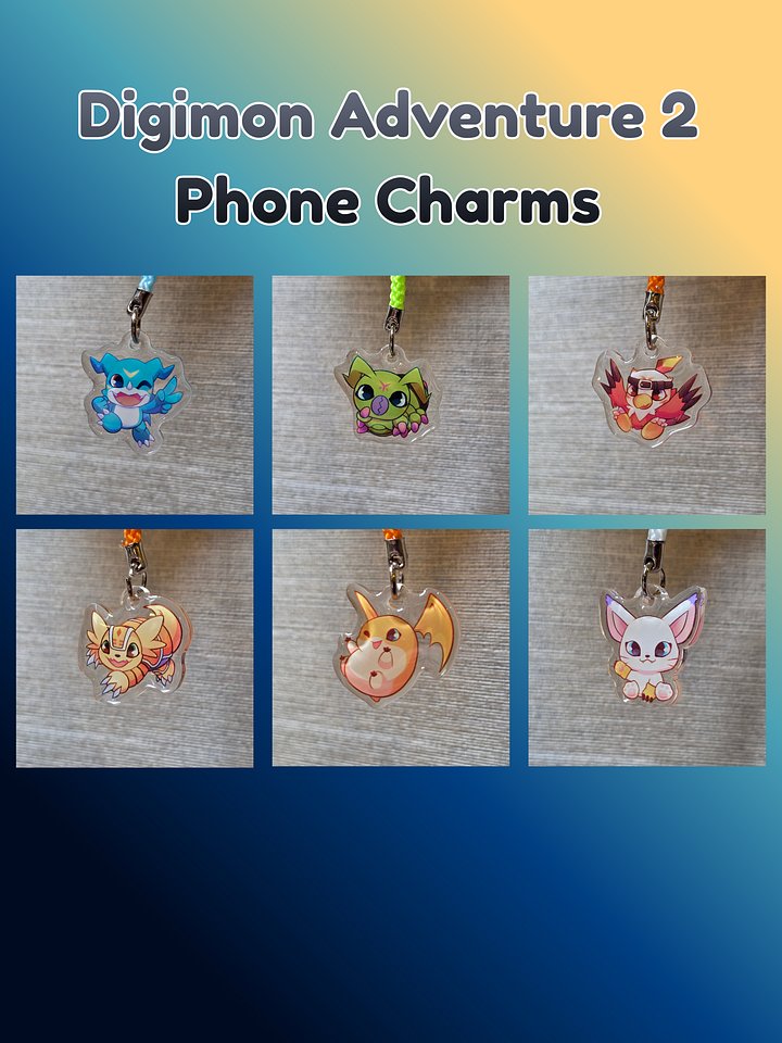 Digimon Adventure 2 - Phone Charm product image (1)