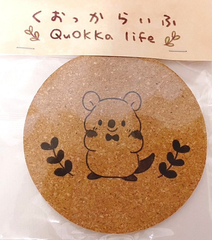 Kuu-chan Cork Coaster product image (1)