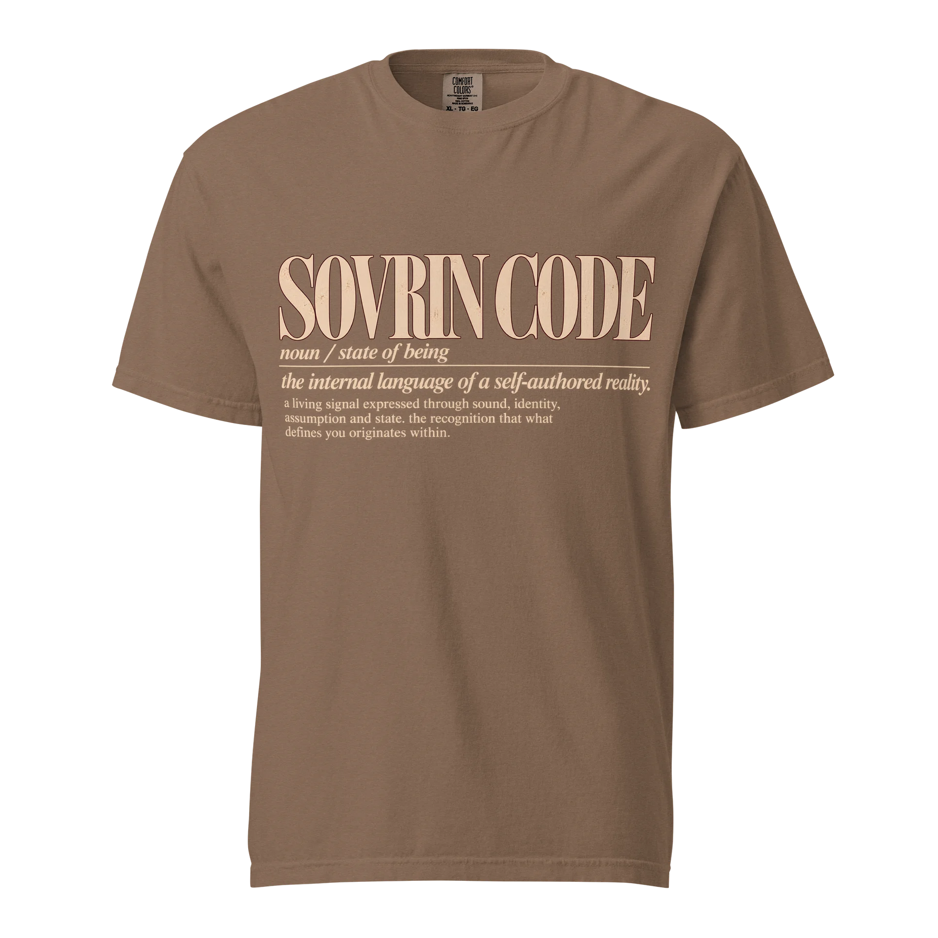 SOVRIN CODE — The Definition Tee product image (14)