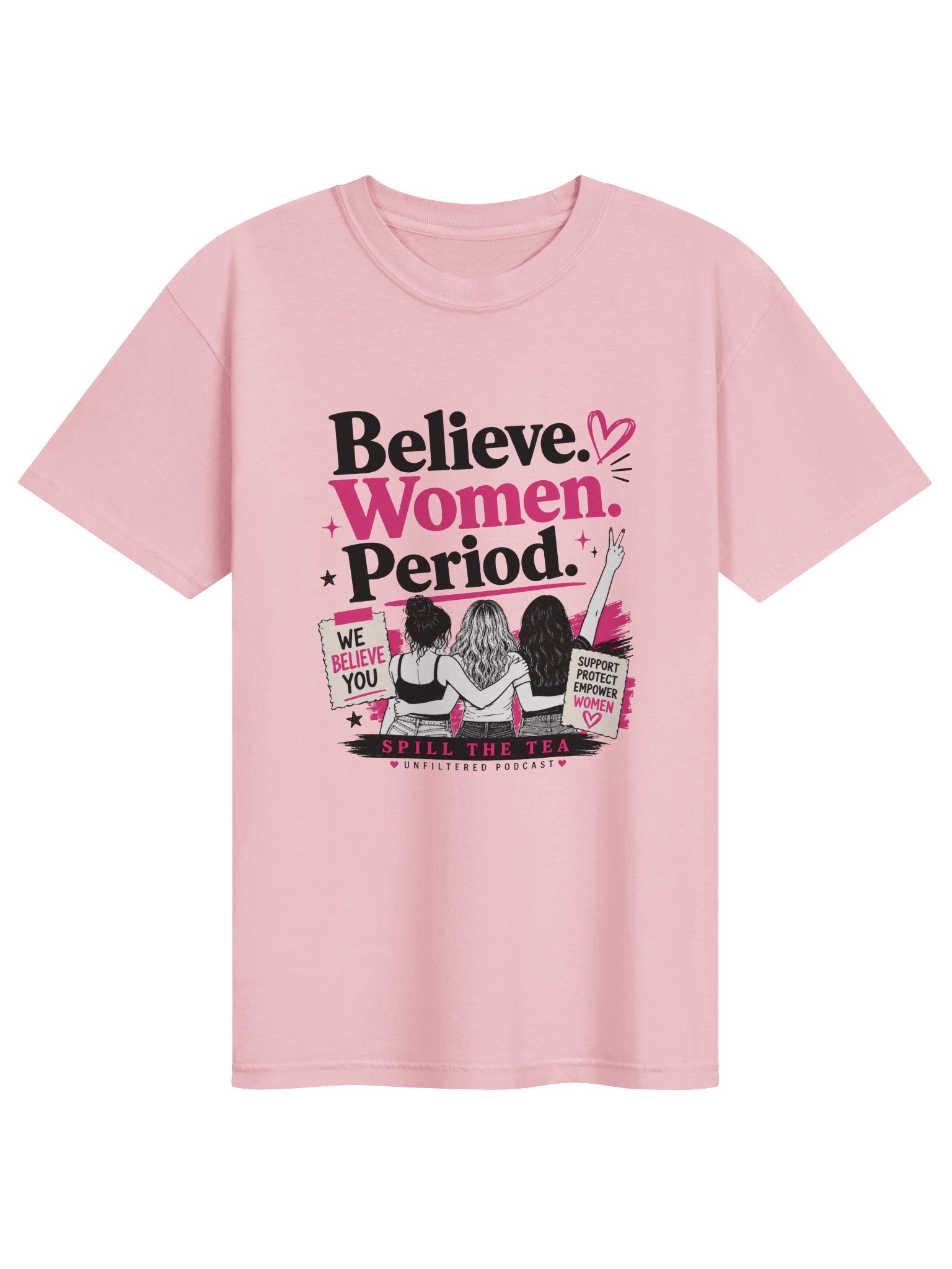 Believe Women Tee product image (1)