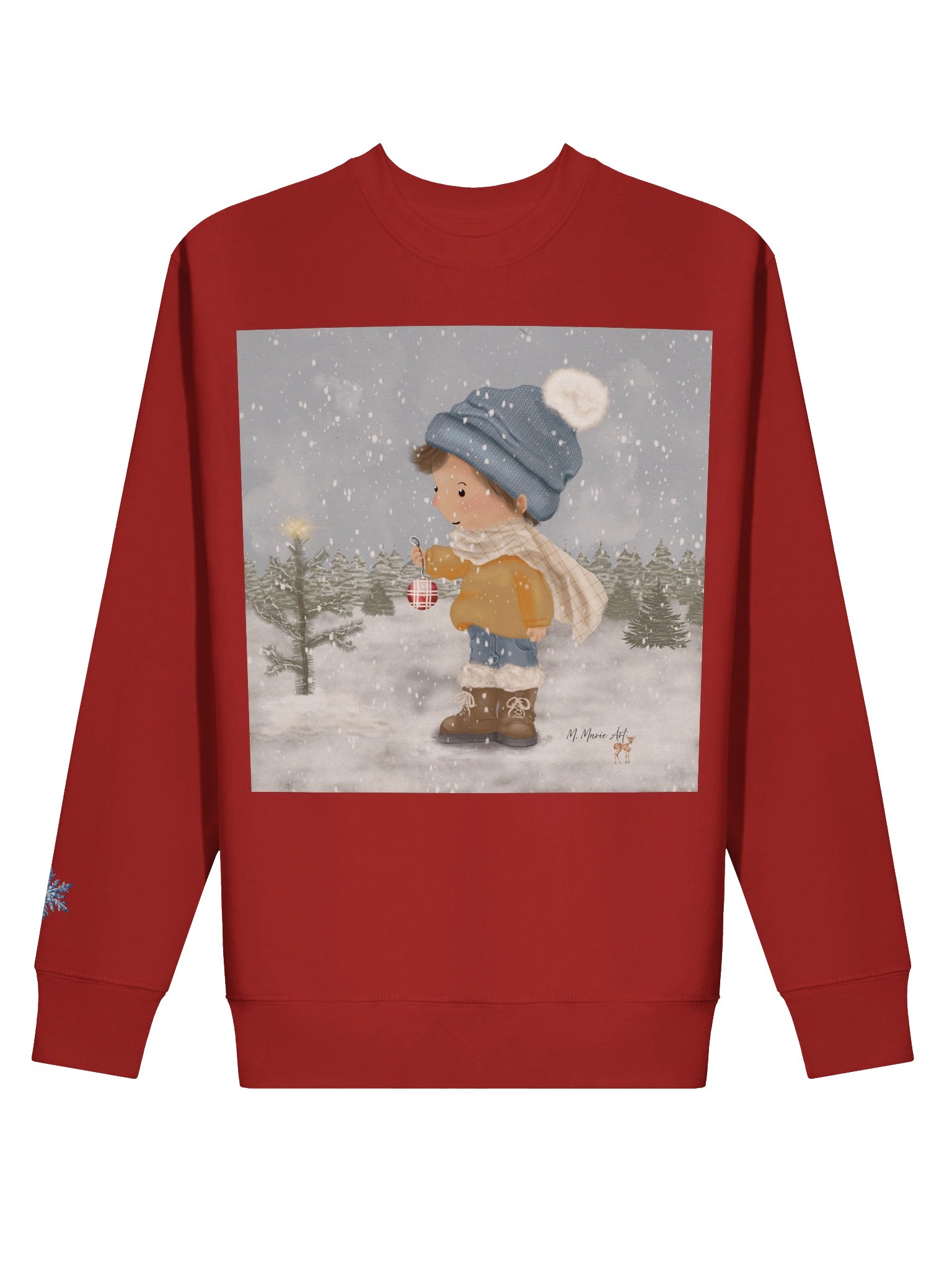 MMarieArt Winter Ornament Sweatshirt product image (2)