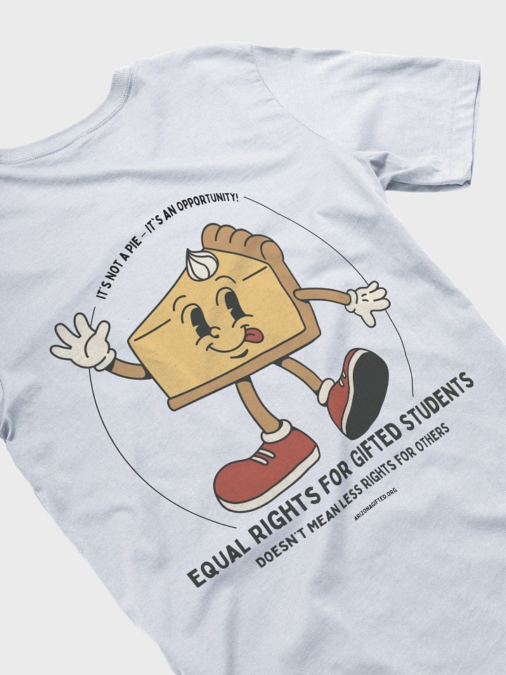 'Slice of the Pie' Advocacy Tee (Light) product image (1)