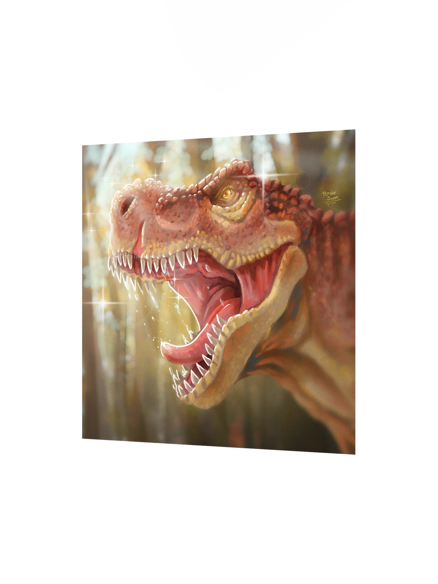 T-Rex Matte Print product image (2)