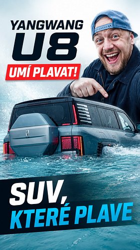 V autě jsem tedy ještě neplaval… 😅 Neuvěřitelný schopnosti #YangwangU8 nám v Číně ukázalo @byd.cesko. Velká pecka! ✌🏻