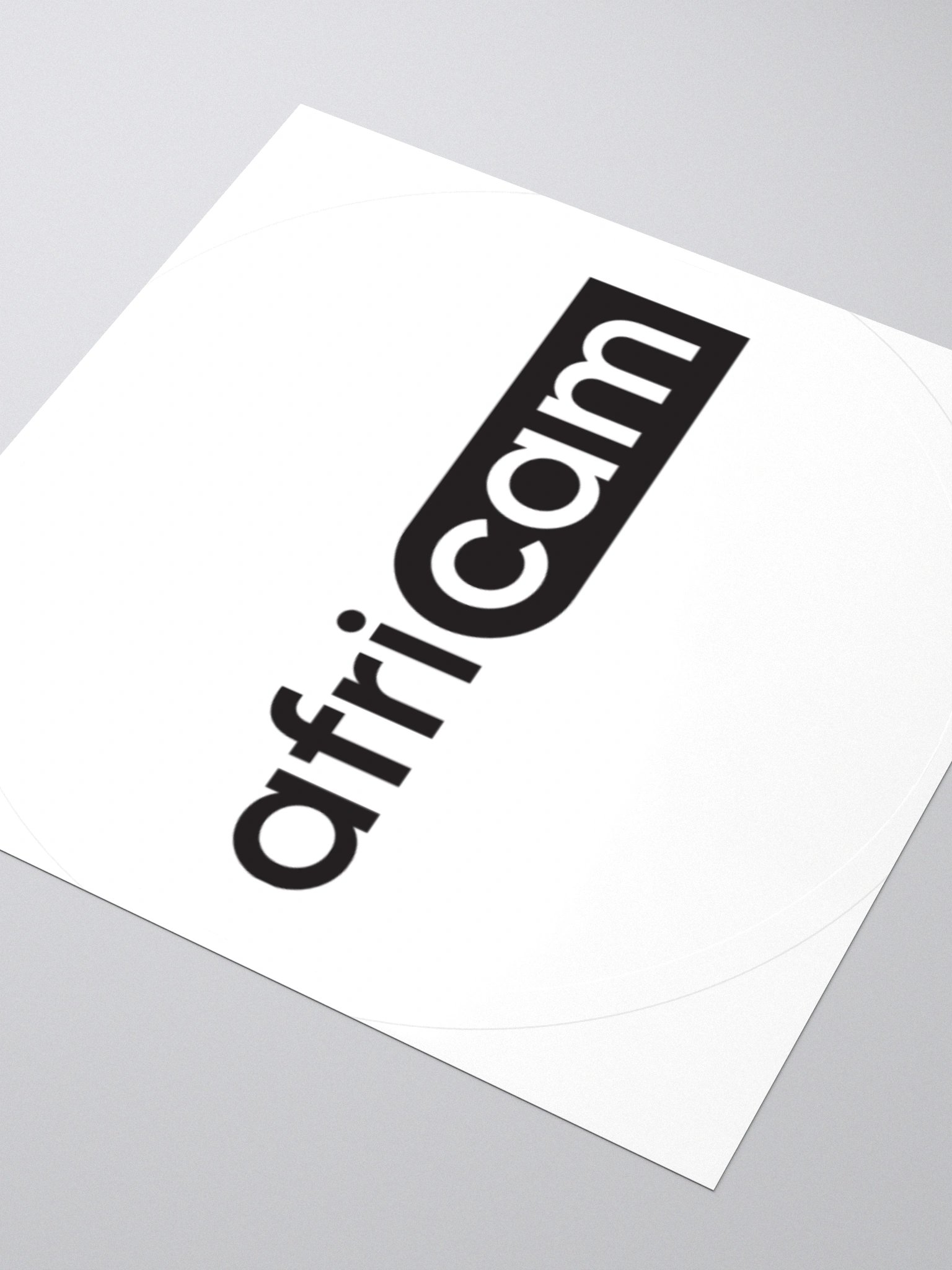 Africam Sticker (White) product image (3)