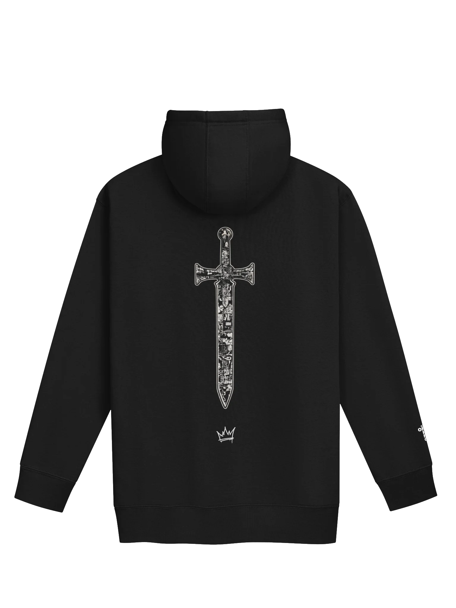 ONE KING Crusader Oakeshott Premium Soft Blend Hoodie with embroidered sleeve logo product image (1)