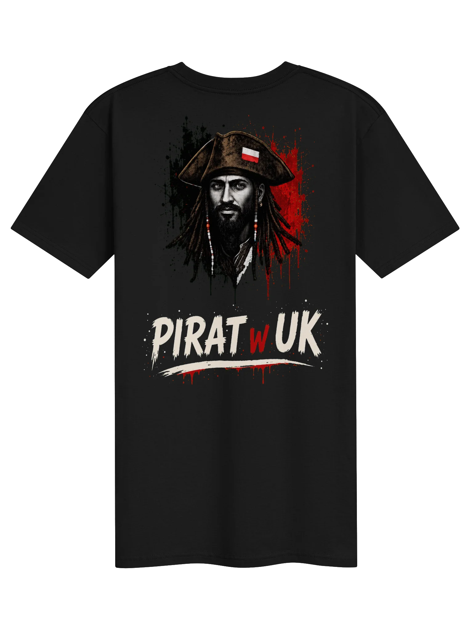 Pirat w UK — Koszulka Typografia product image (5)