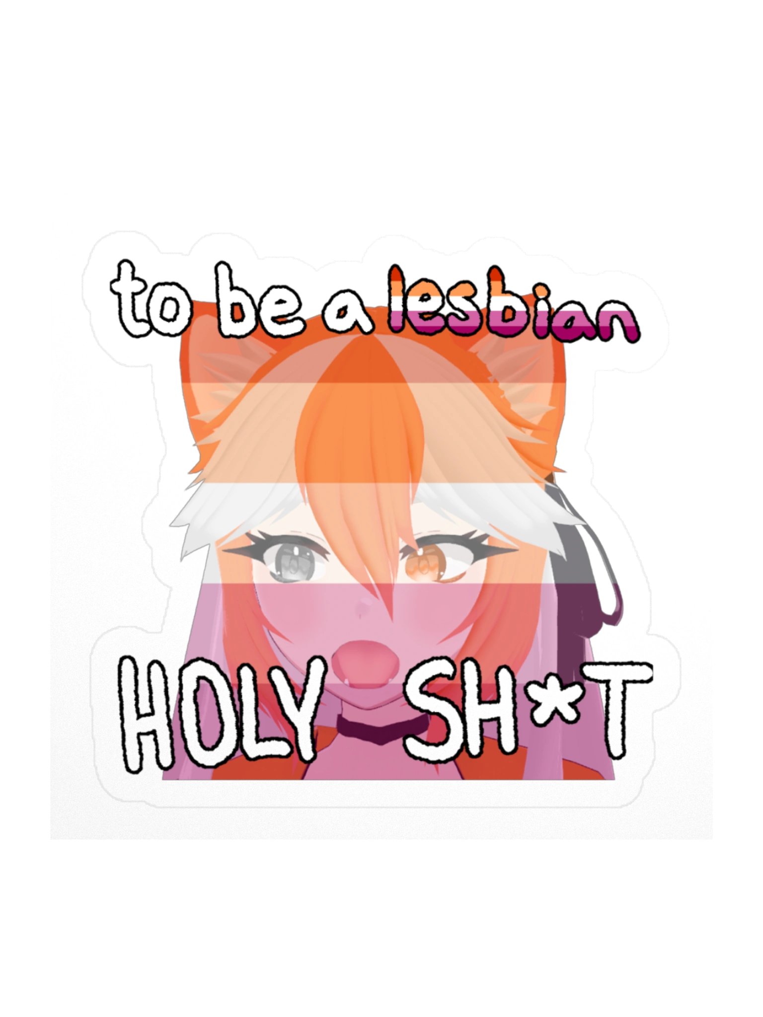 To be a Lesbian Sticker product image (2)