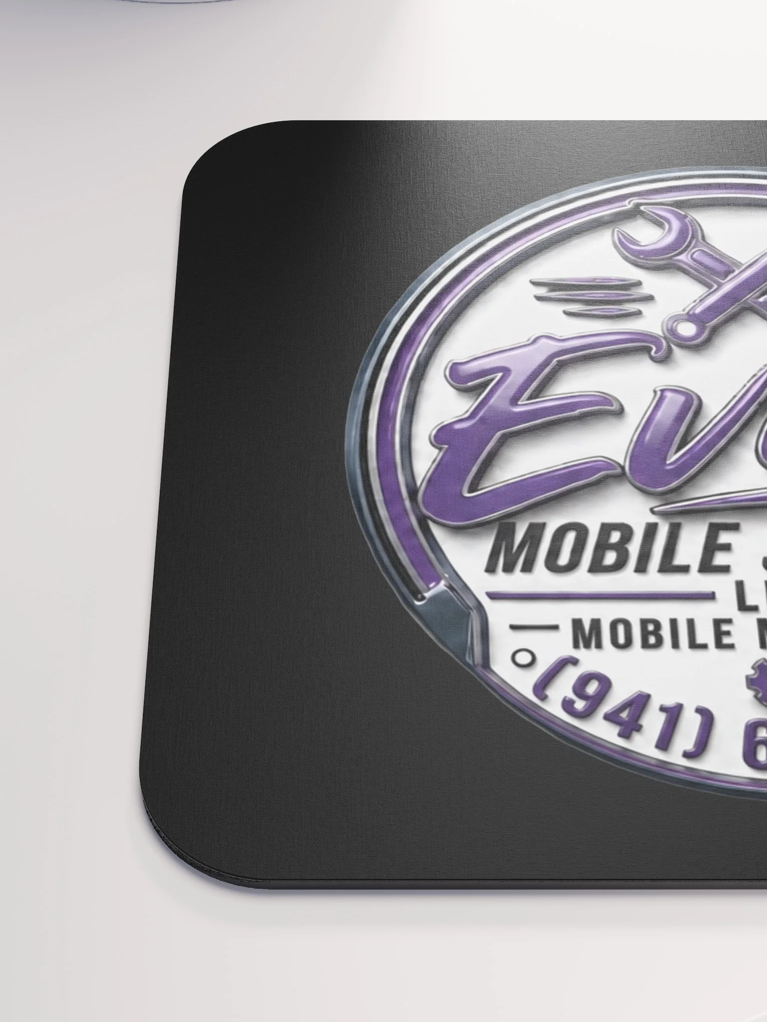 Evies Mobile Services Logo Mouse Pad product image (6)