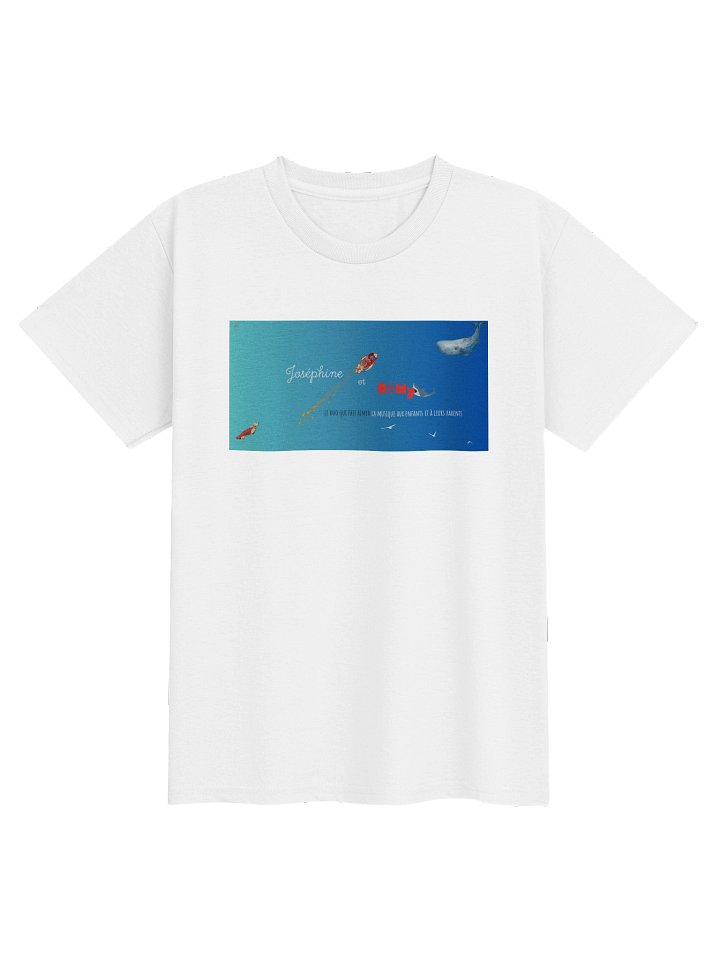 Whimsical Musical Joséphine et Rémy Kids Sports Tee product image (1)