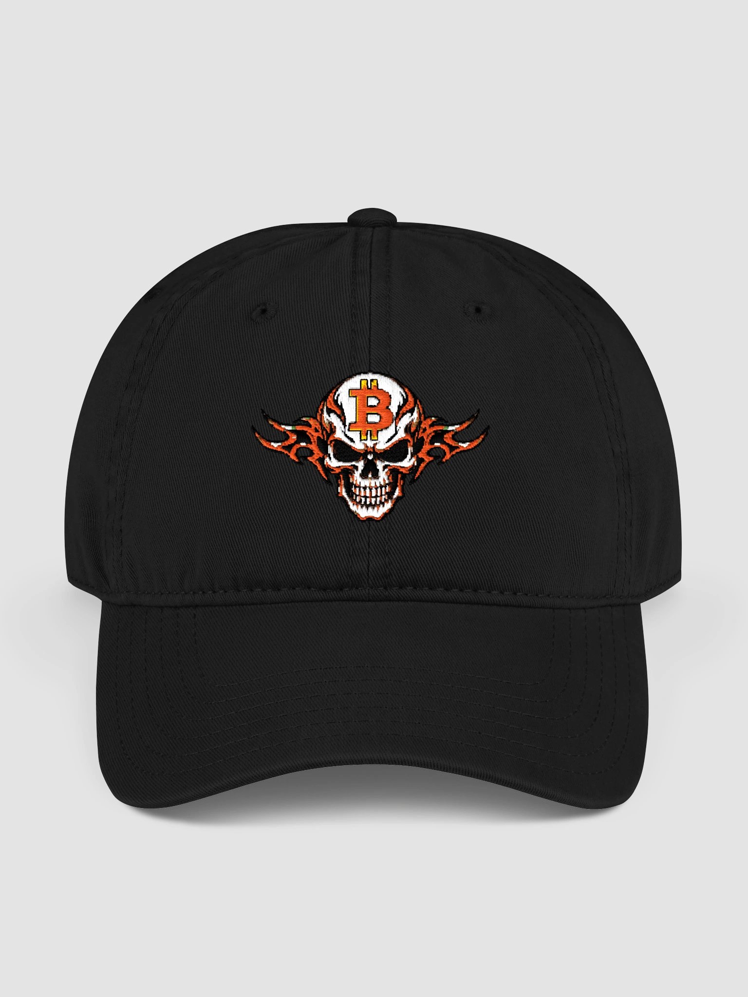 Flame Skull Embroidered Cap — Limited Supply Costume Set product image (1)