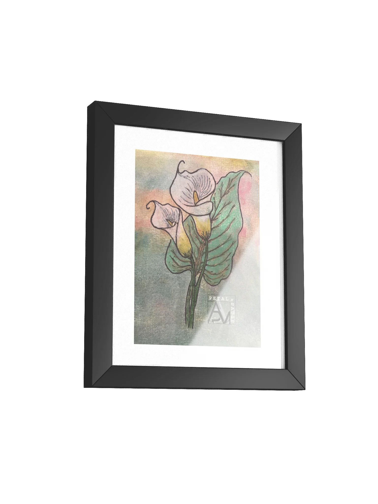 PETAL & PAUSE (Framed Art) product image (2)