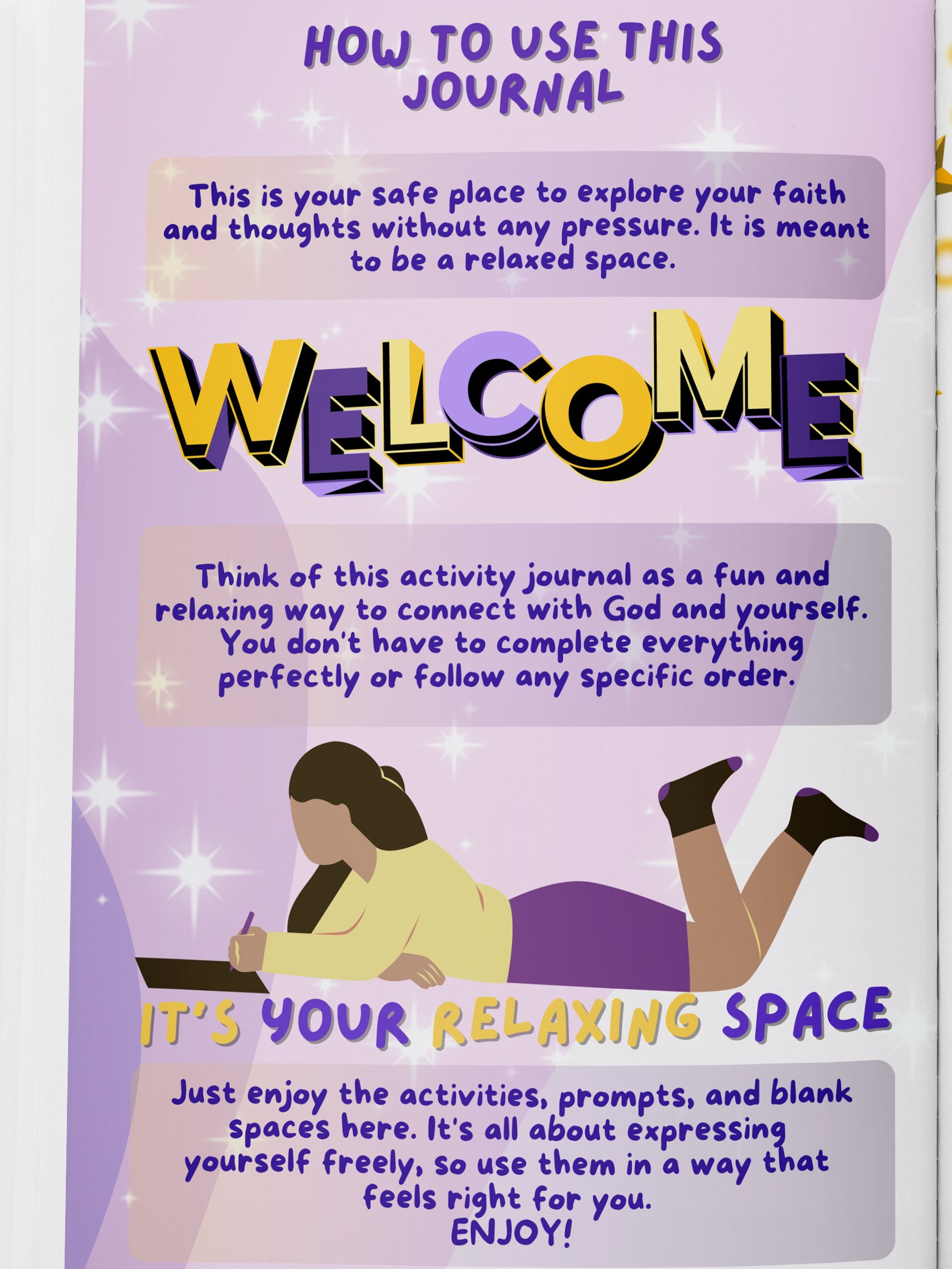 Girls Interactive Christian Journal product image (4)