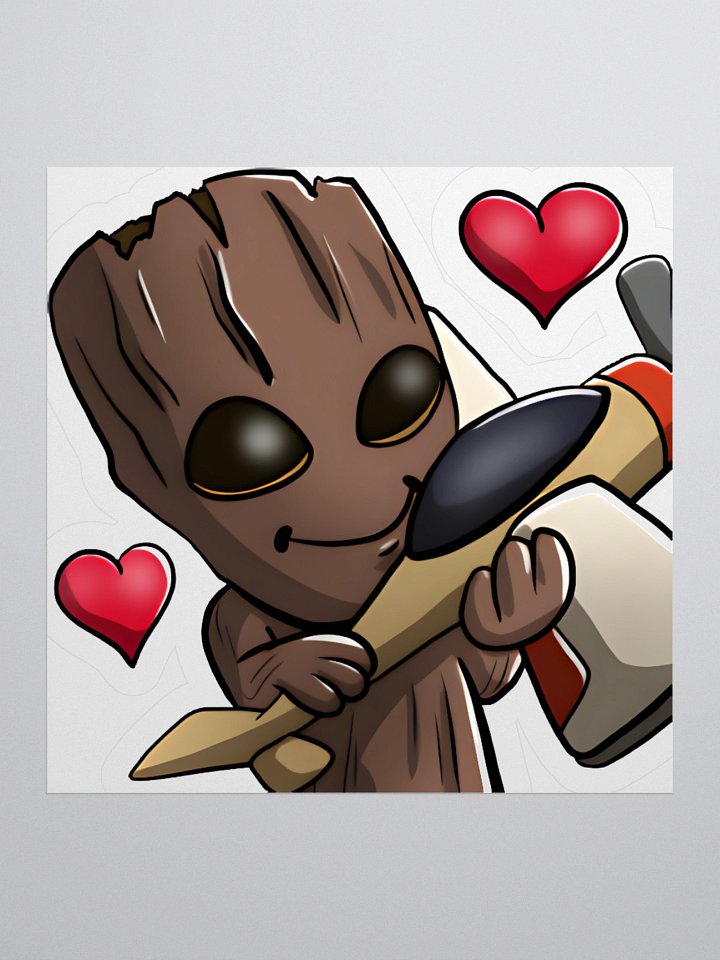 "Groot's Shiny" Sticker product image (1)