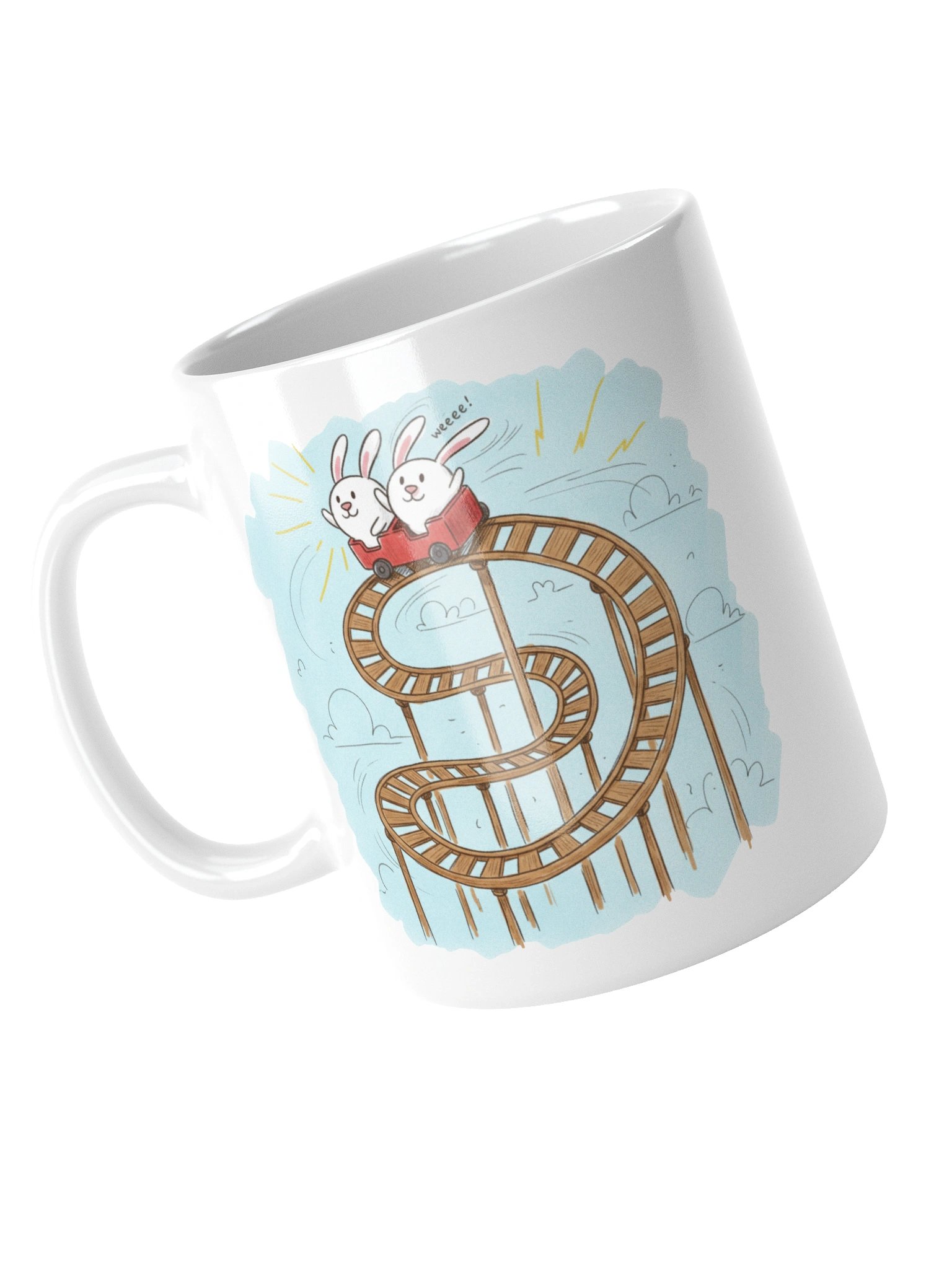 Thrill Ride Rabbit Mug product image (4)