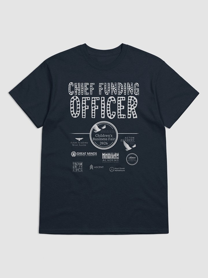 2026 AANWA CBF Parent T-Shirt - CHIEF FUNDING OFFICER (Adult Size) product image (1)