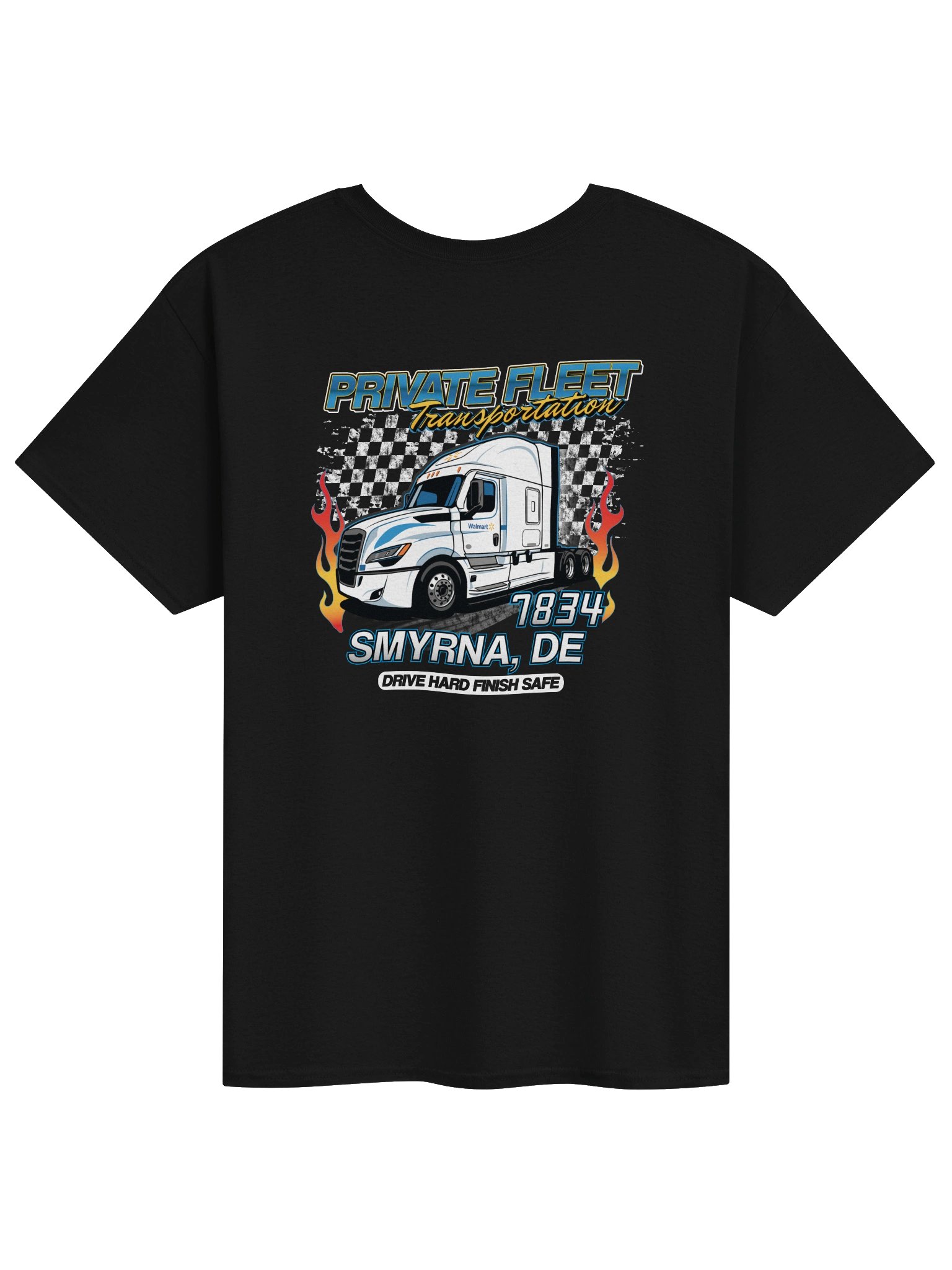 7834 Smyrna Private Fleet Racing Theme T-shirt product image (1)