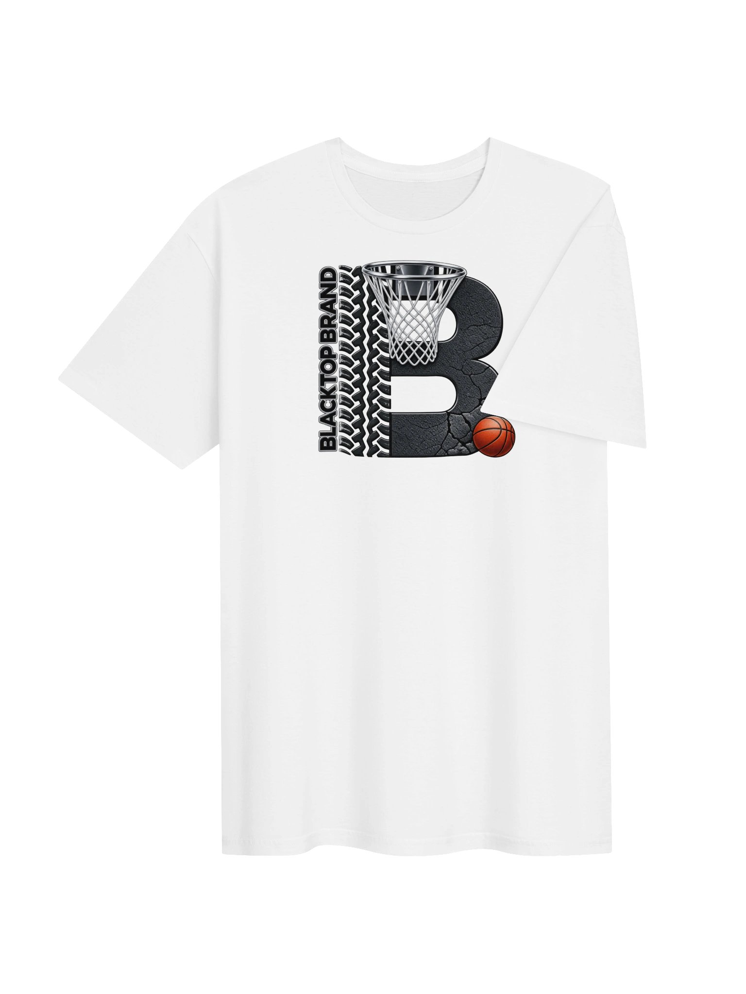 Blacktop Brand Basketball Logo Tee product image (4)