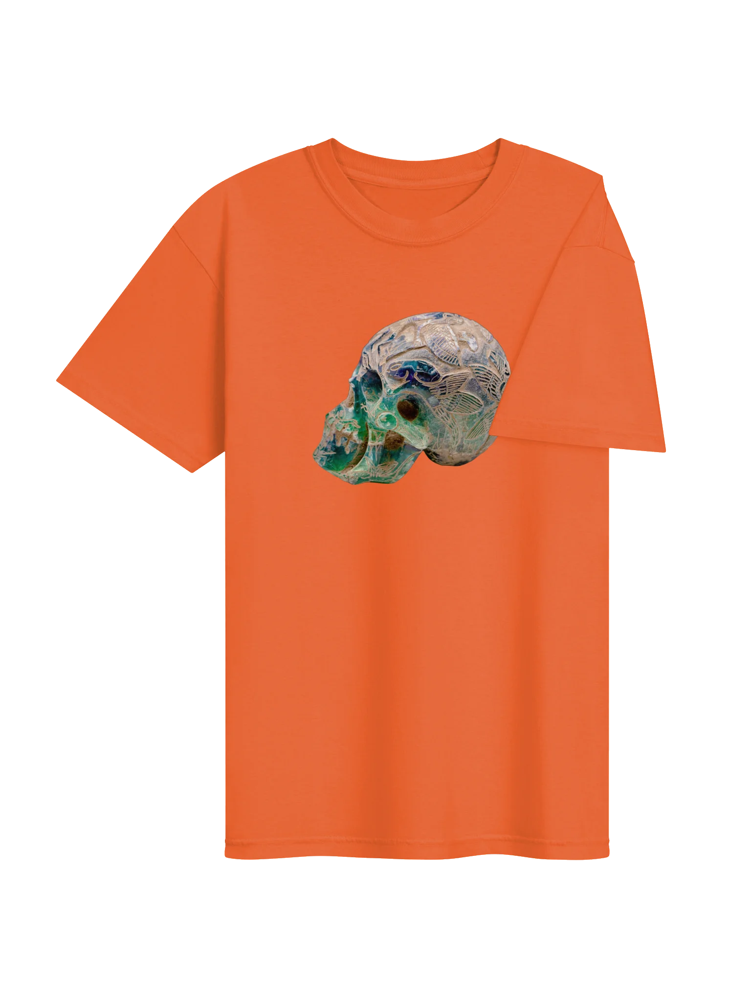 Fluorite Master Skull T-Shirt product image (4)