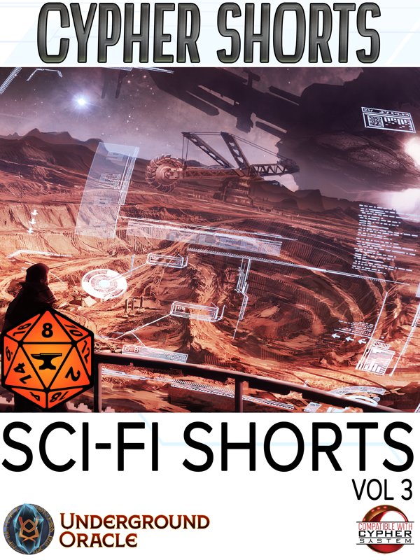 Cypher Shorts: Sci-fi Shorts Vol. 3 (Foundry VTT) product image (1)