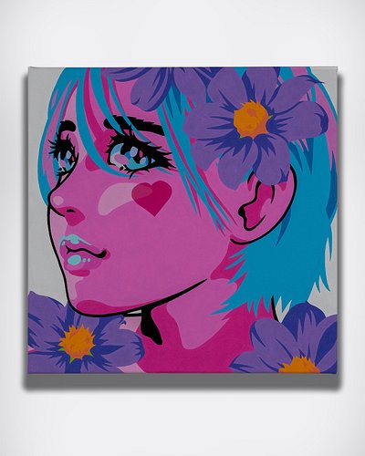 The Heart of the City: Dahlia, from the series San Francisco Floral, 2026
Acrylic gouache on canvas, 304 x 304 mm

今回の展示に向けた3...