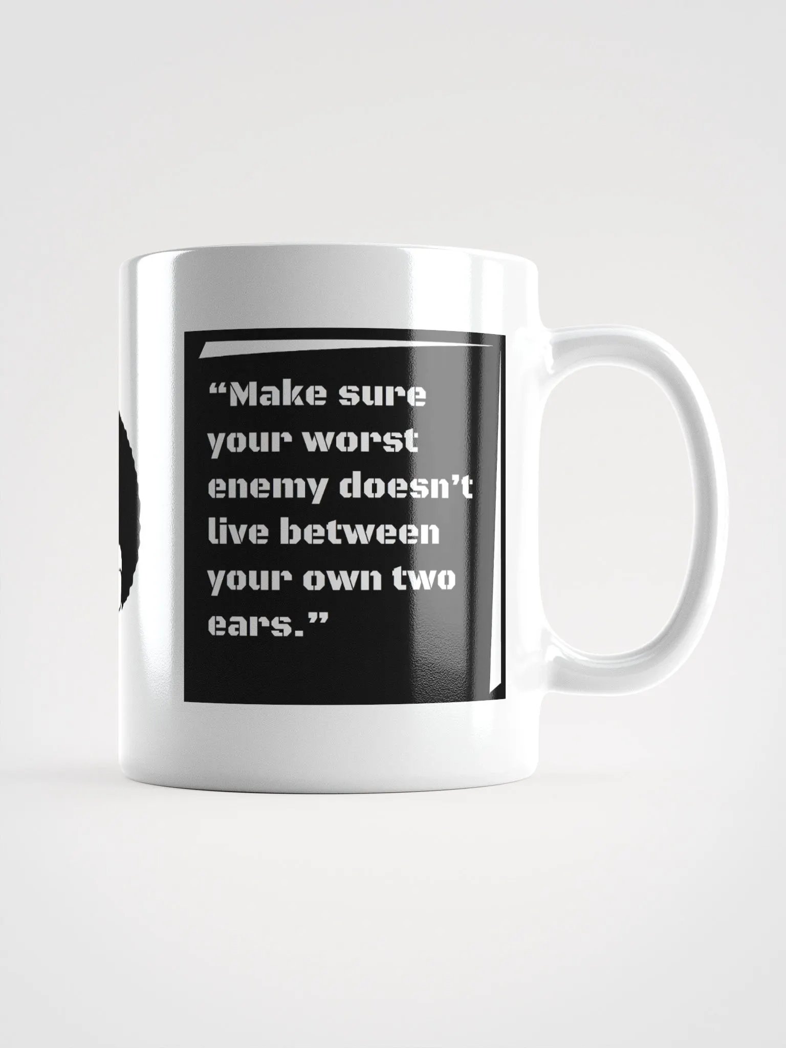 White Glossy Mug product image (2)